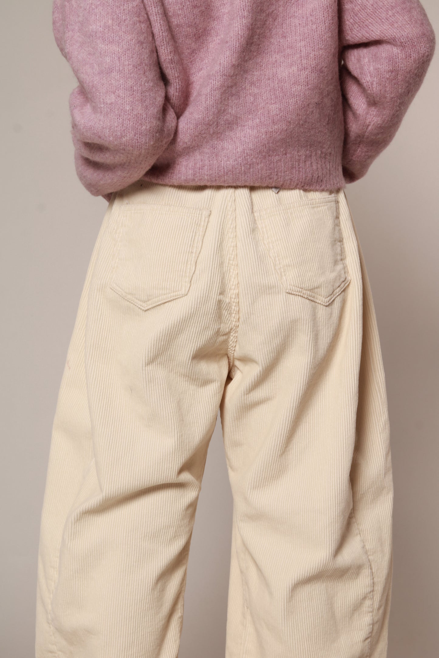 Benno Corduroy Pants (Ivory)