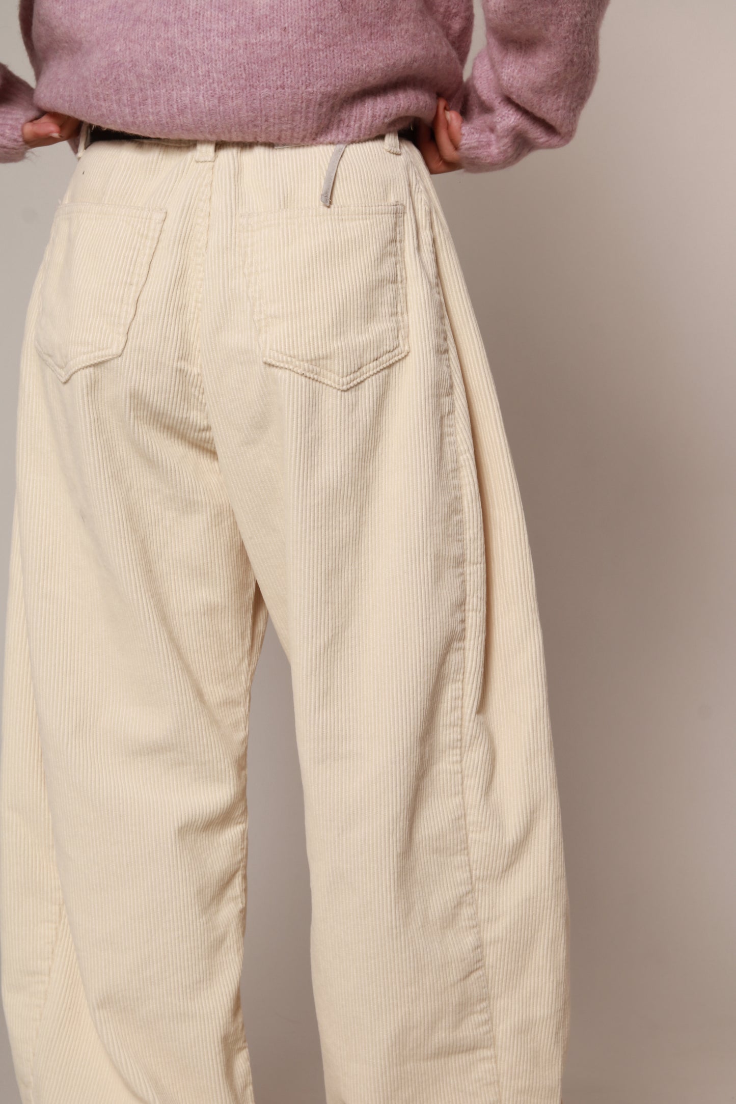 Benno Corduroy Pants (Ivory)