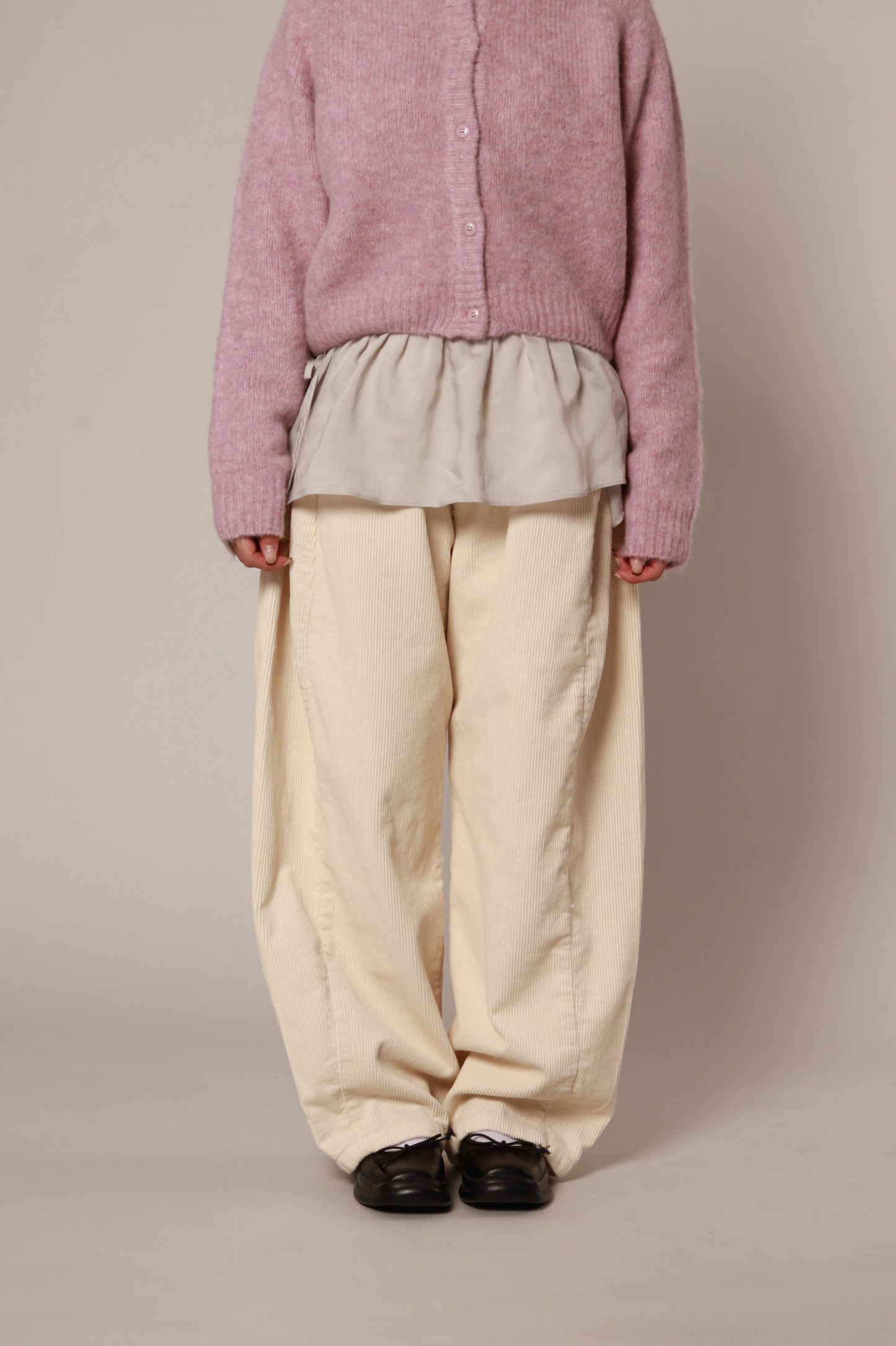 Benno Corduroy Pants (Ivory)