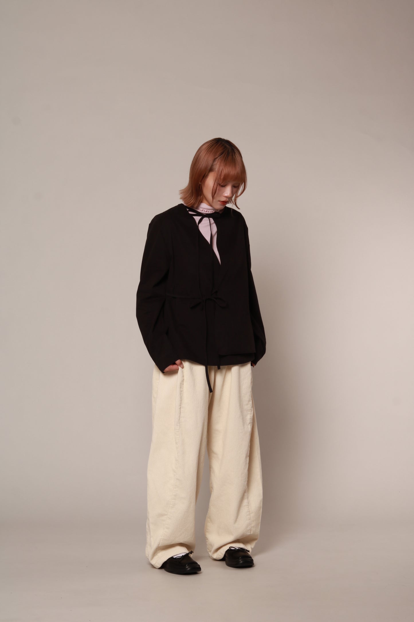 Benno Corduroy Pants (Ivory)