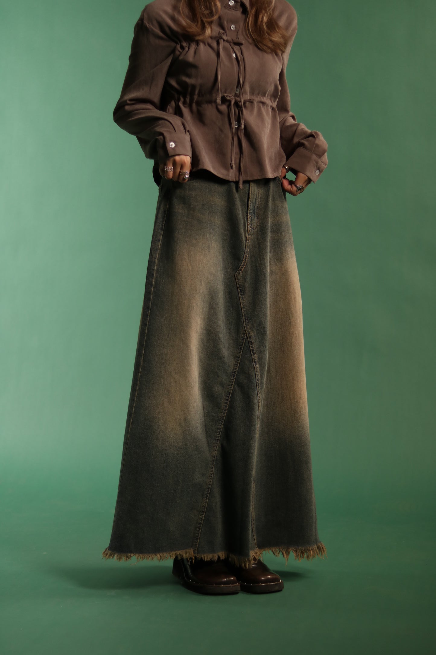 Vintage Soso Denim Skirt