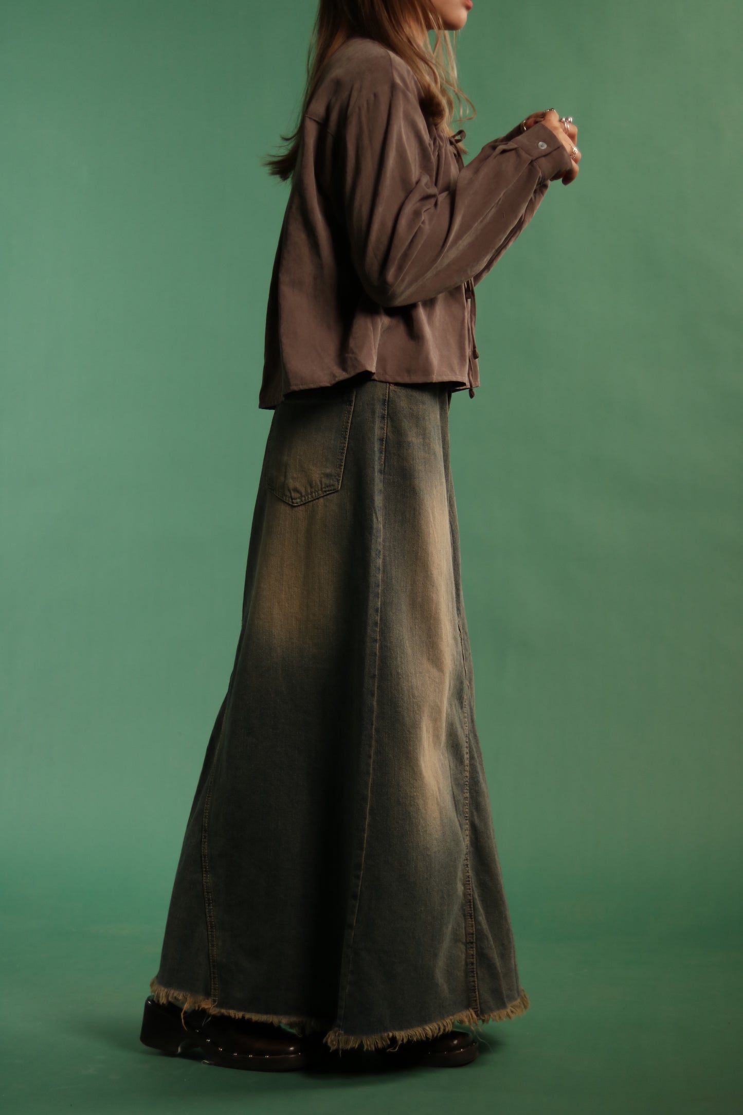 Vintage Soso Denim Skirt