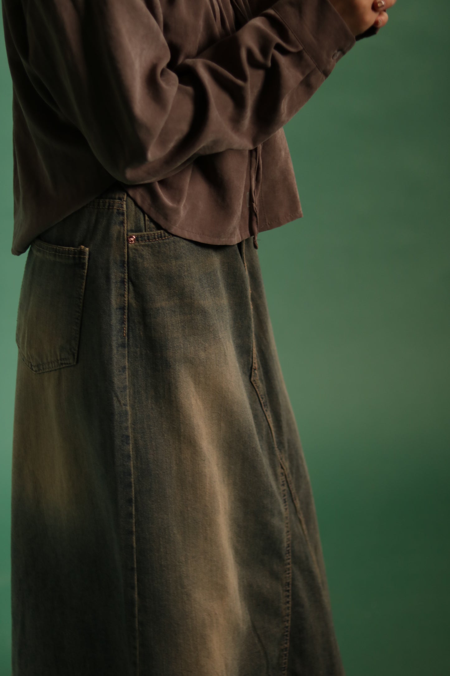 Vintage Soso Denim Skirt