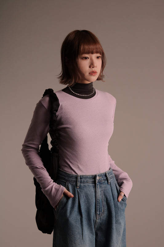 Spring Color Daily Top (Purple)
