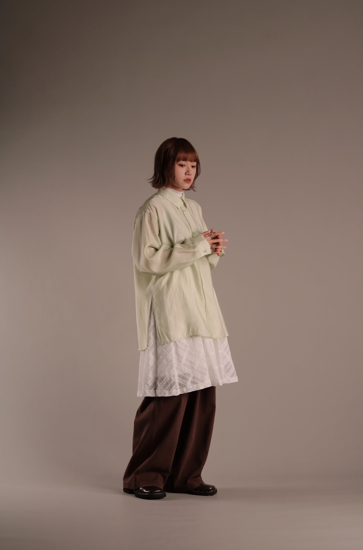 Doll See Through Shirt (Green)