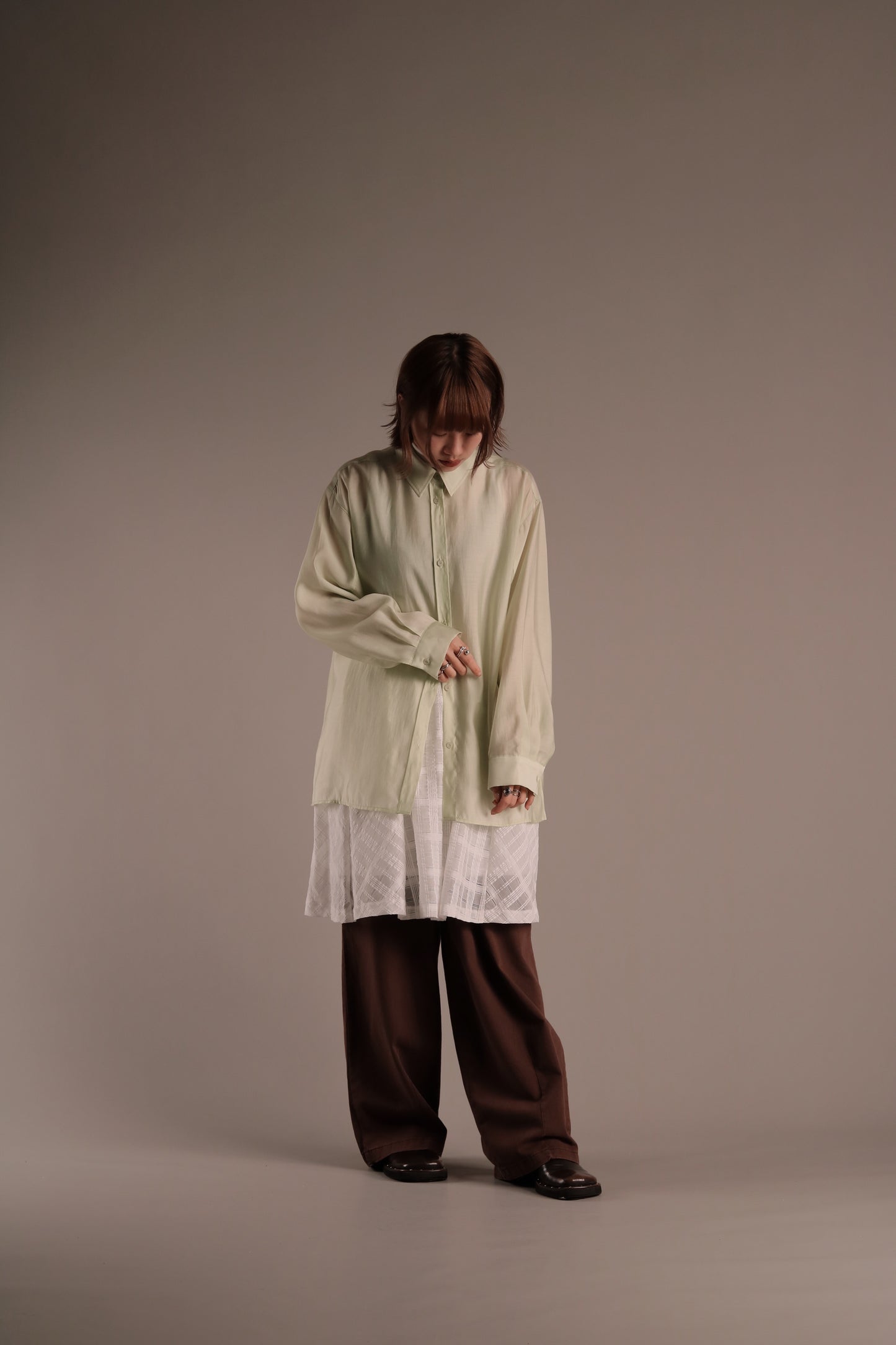 Doll See Through Shirt (Green)