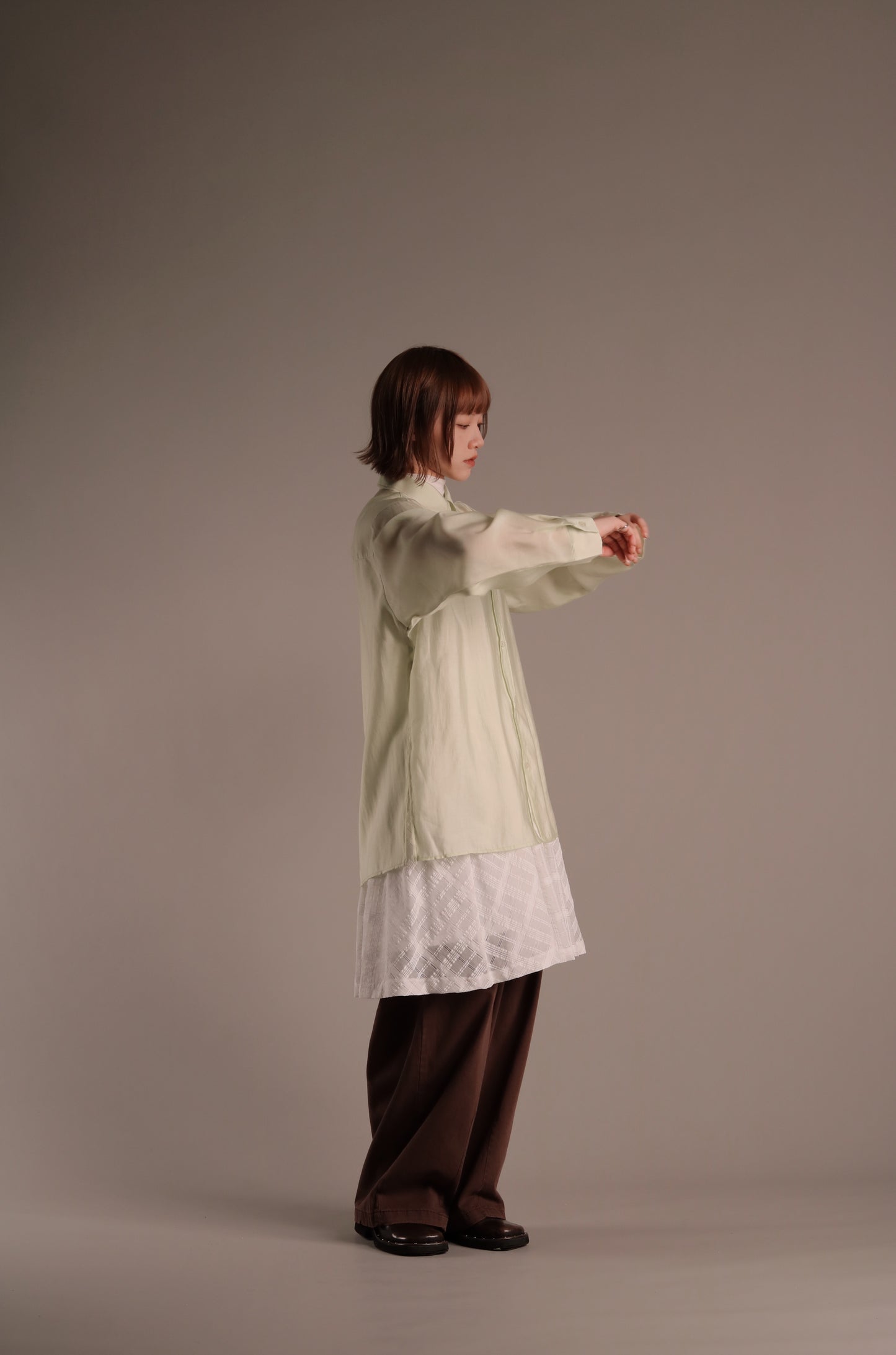 Doll See Through Shirt (Green)