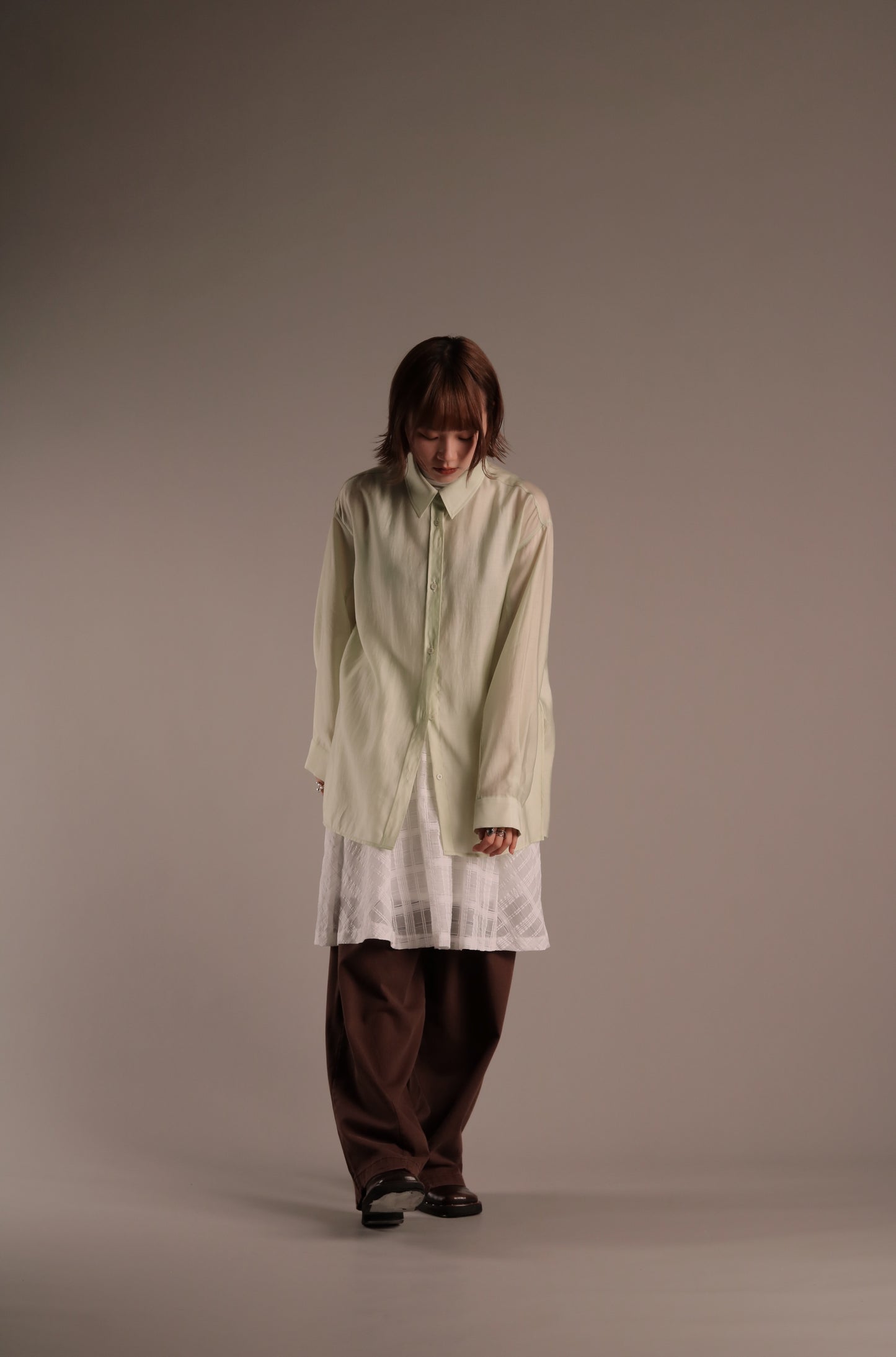 Doll See Through Shirt (Green)