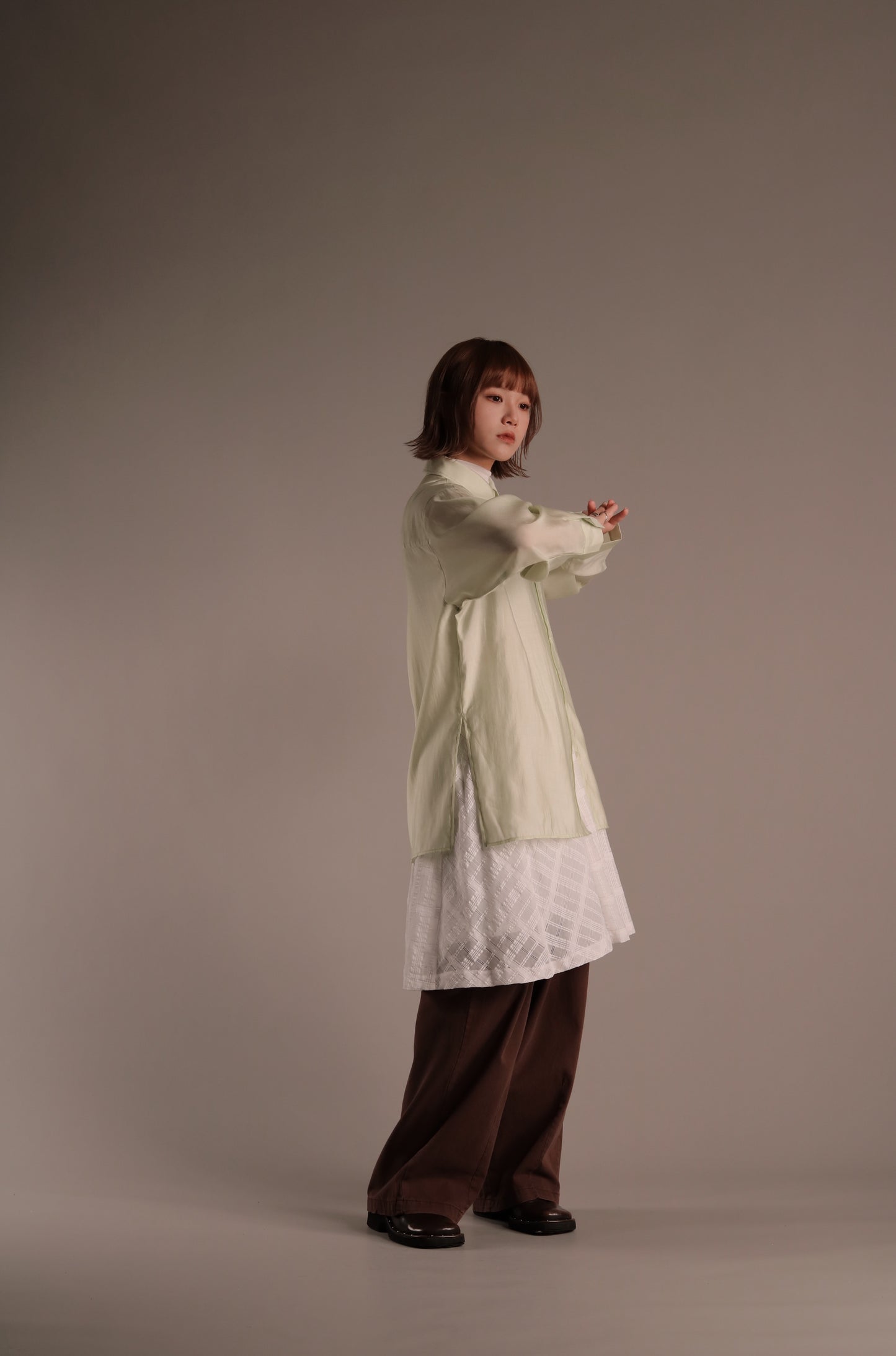 Doll See Through Shirt (Green)