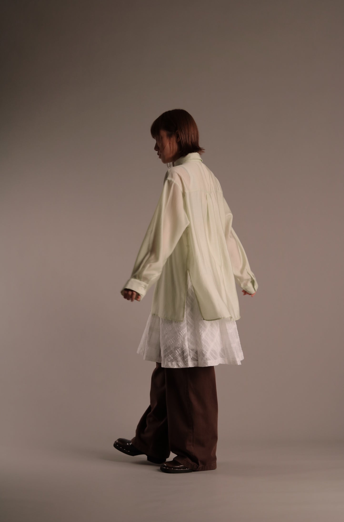 Doll See Through Shirt (Green)