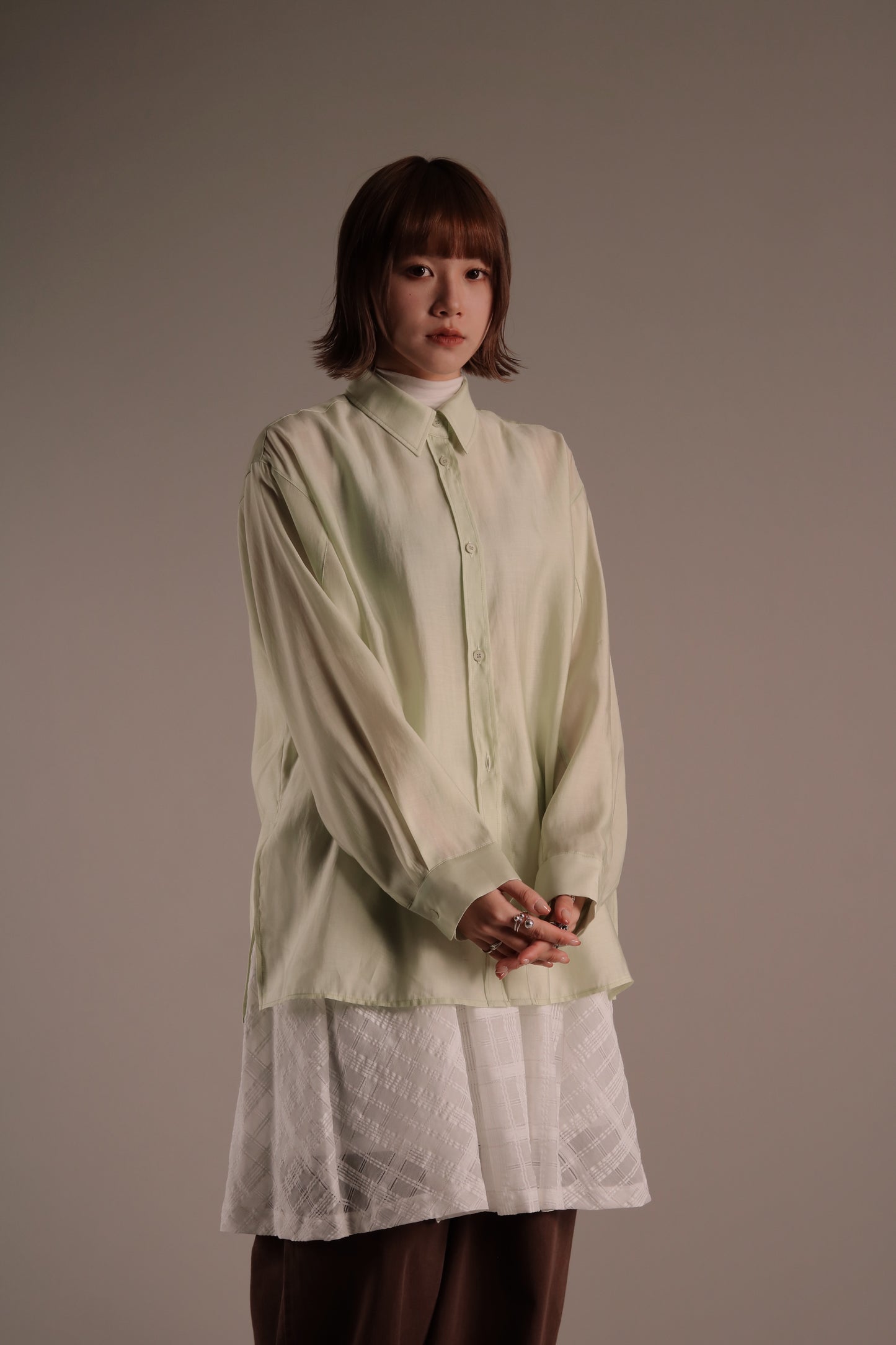 Doll See Through Shirt (Green)