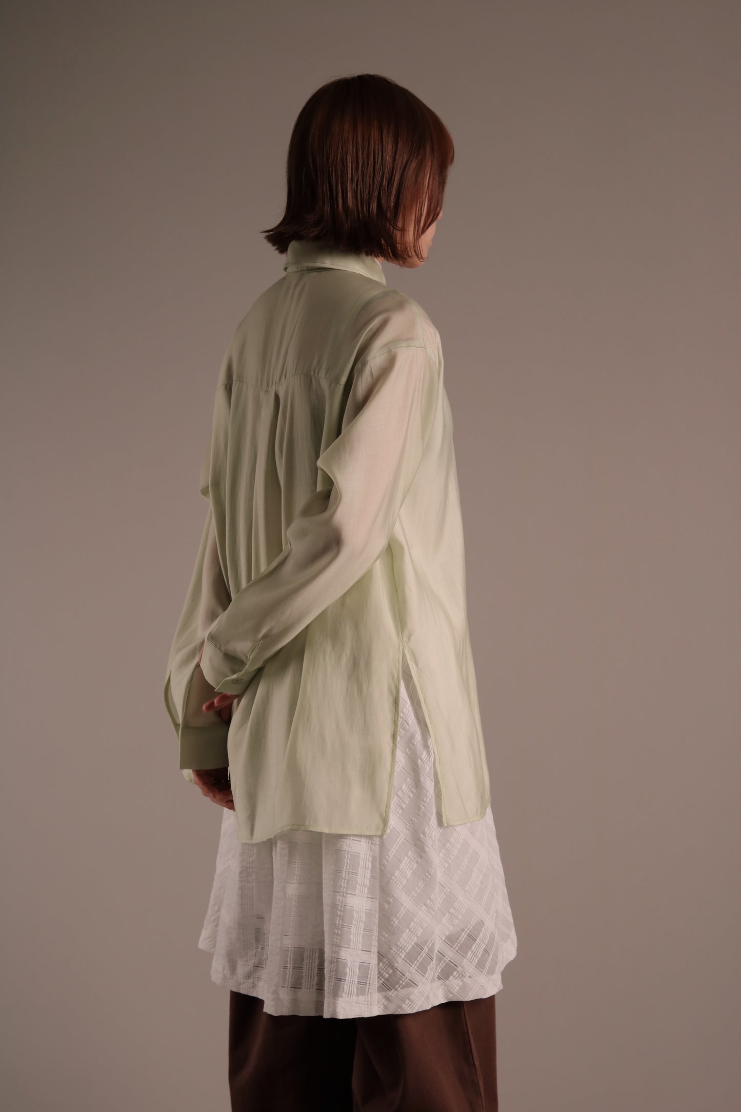 Doll See Through Shirt (Green)