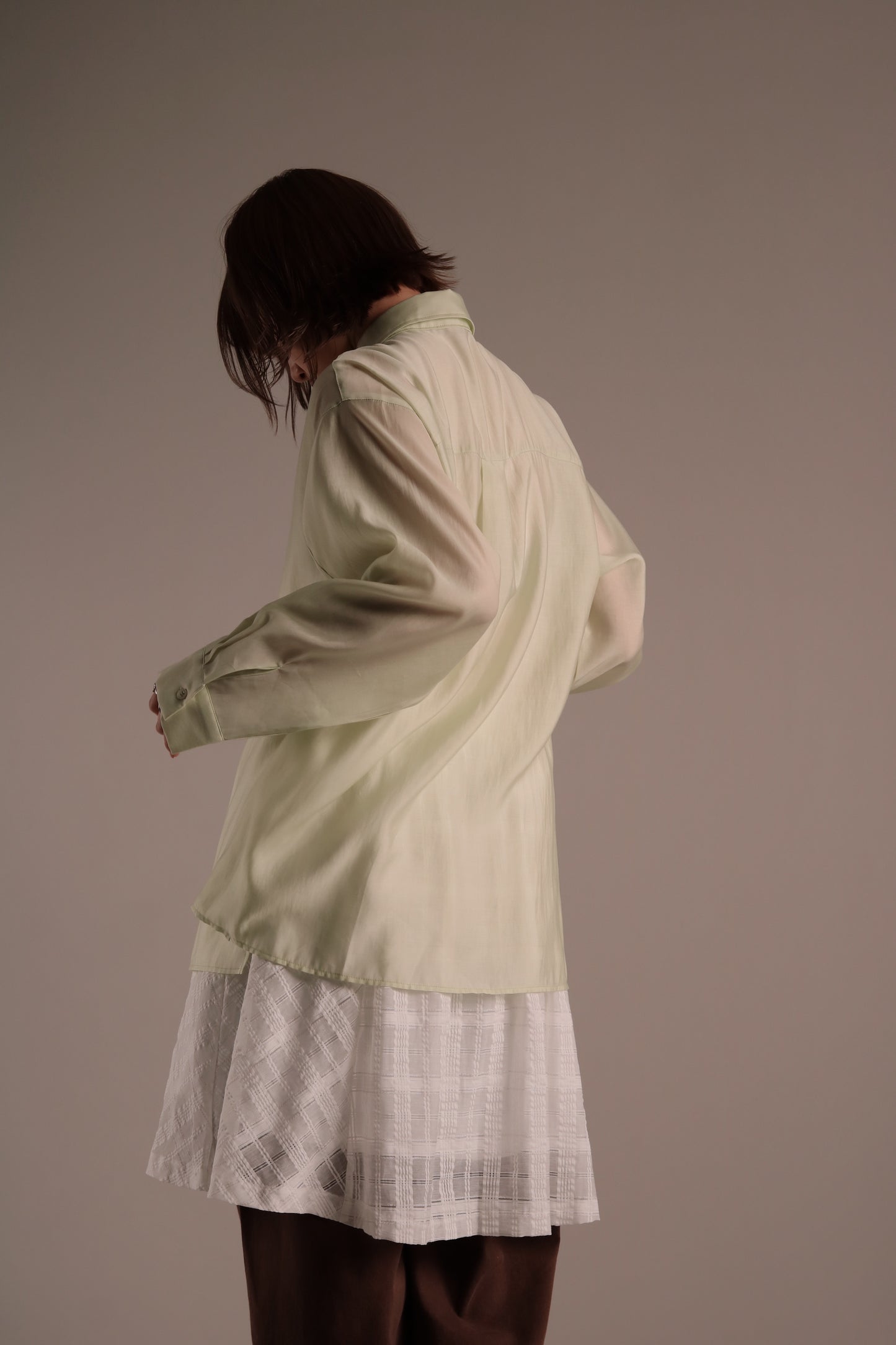 Doll See Through Shirt (Green)