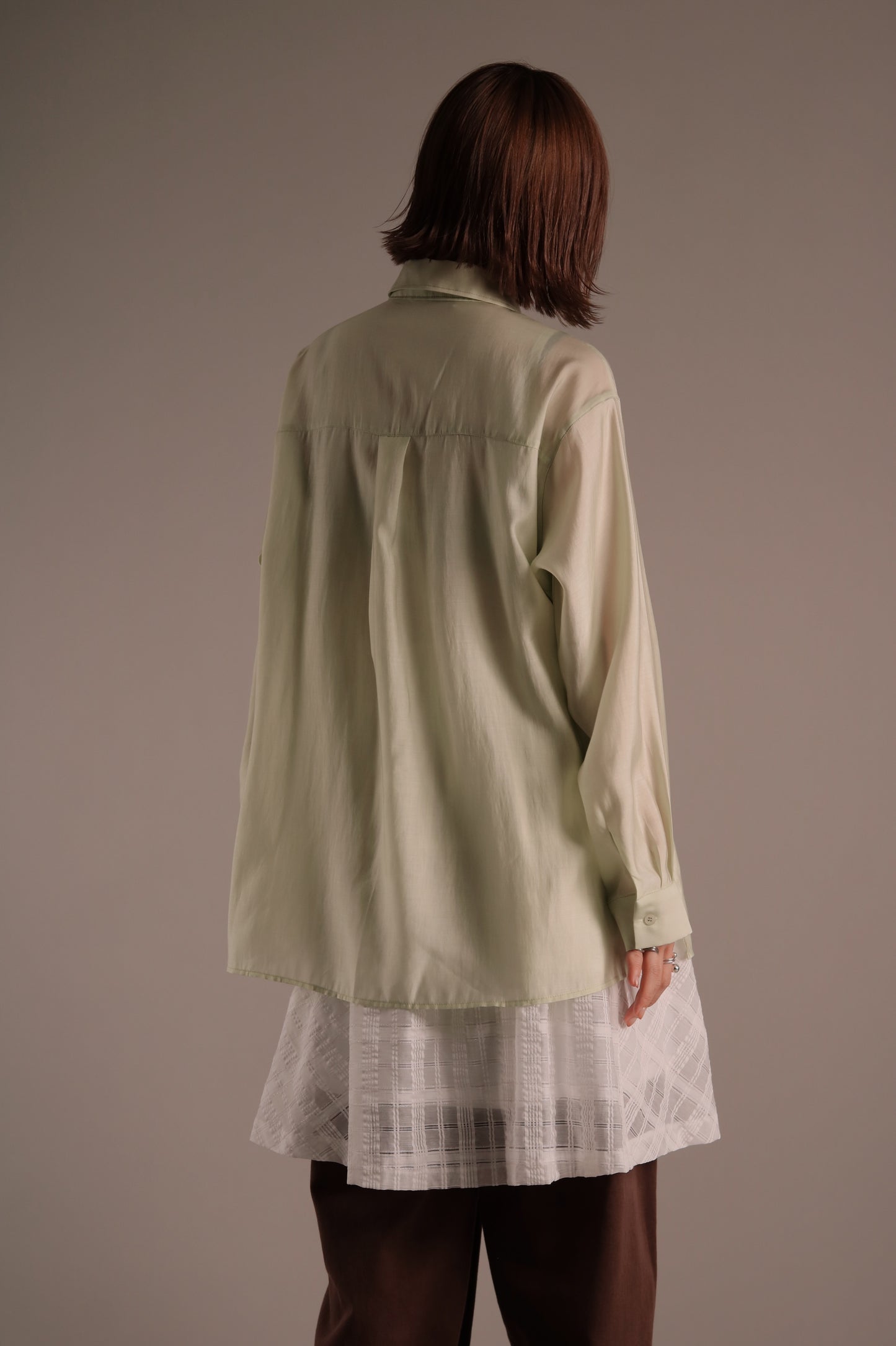 Doll See Through Shirt (Green)