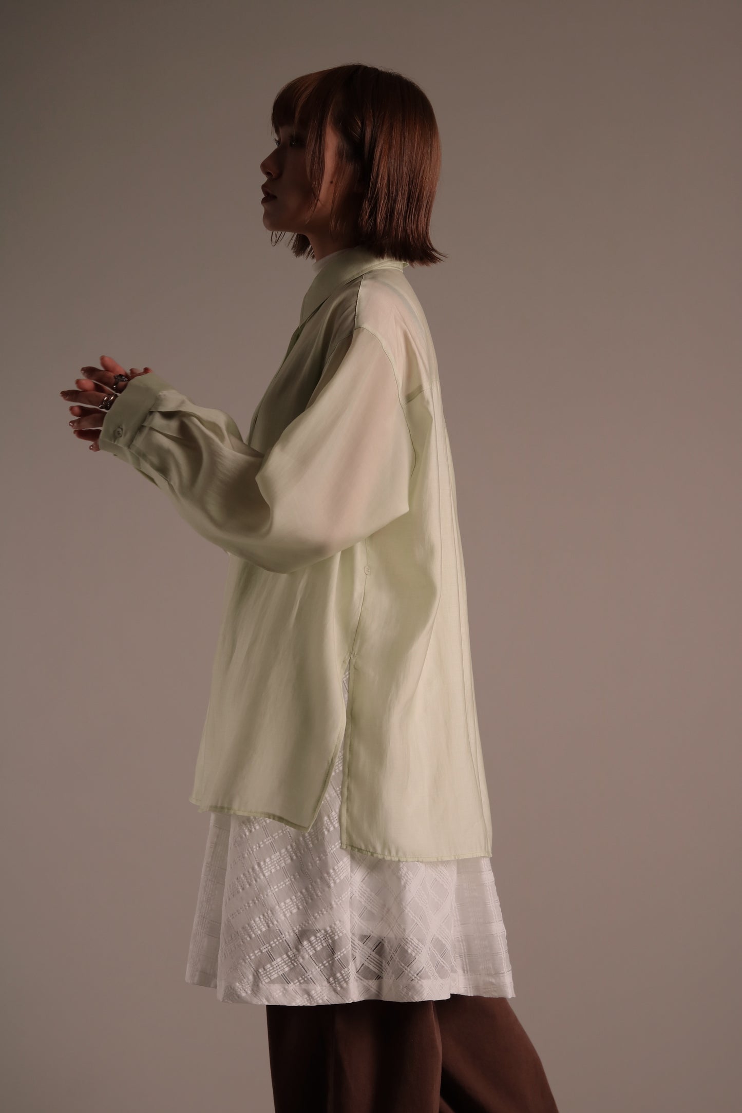 Doll See Through Shirt (Green)