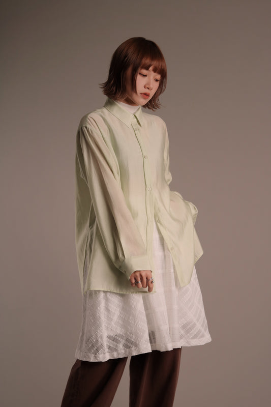 Doll See Through Shirt (Green)