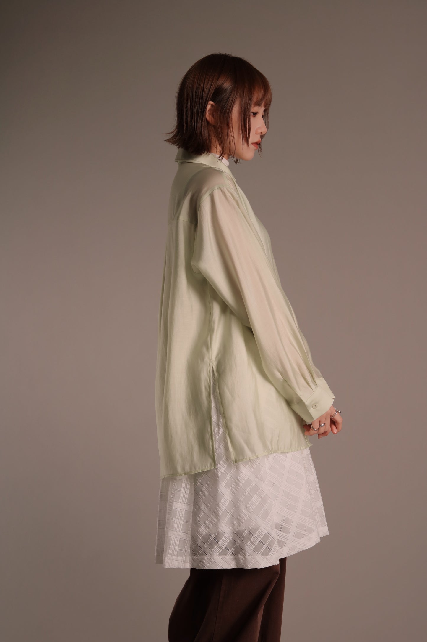 Doll See Through Shirt (Green)