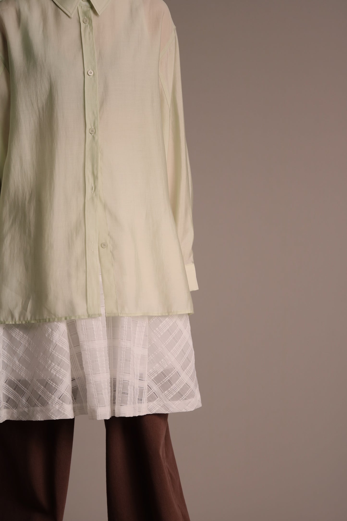 Doll See Through Shirt (Green)