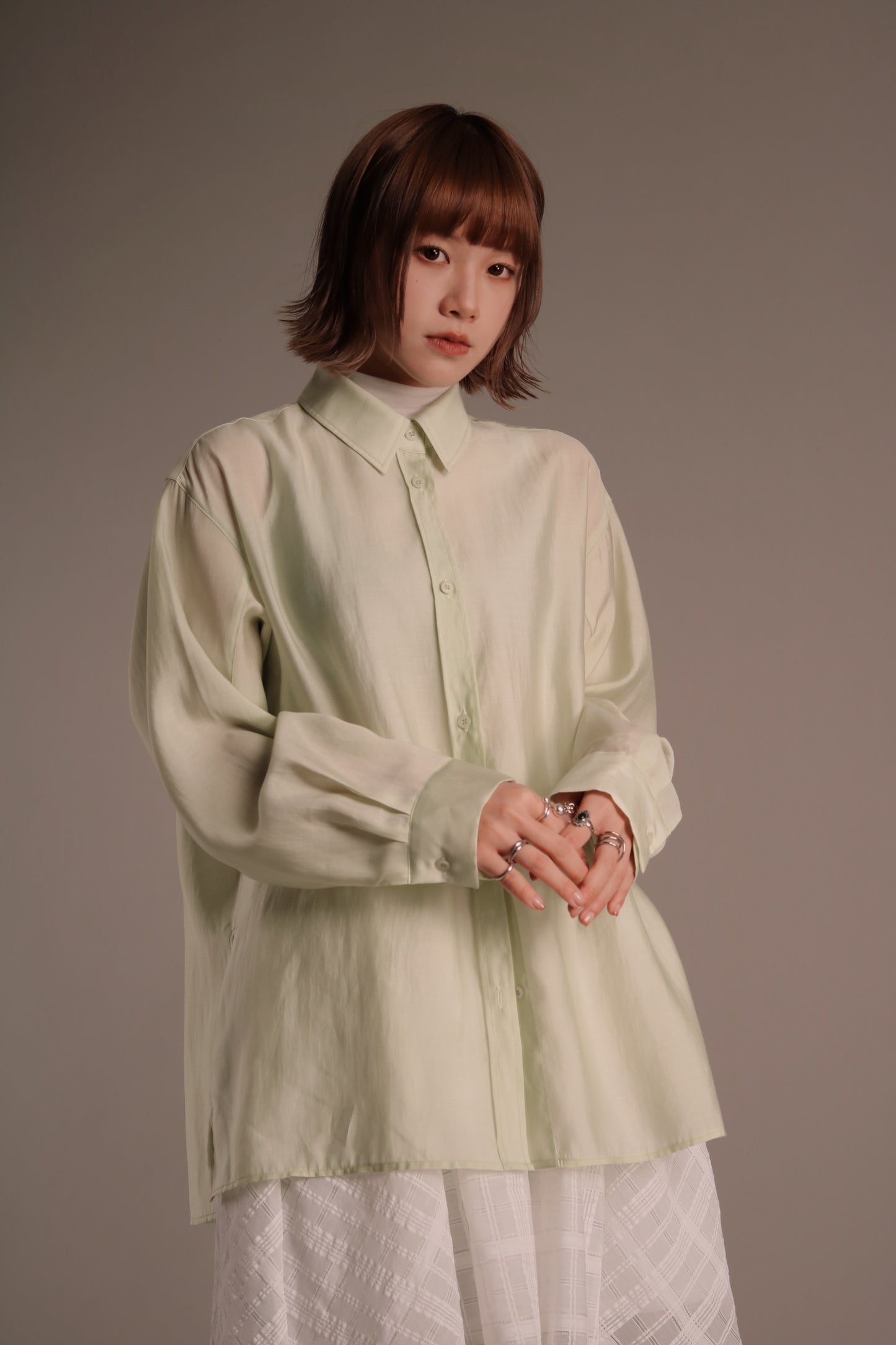 Doll See Through Shirt (Green)