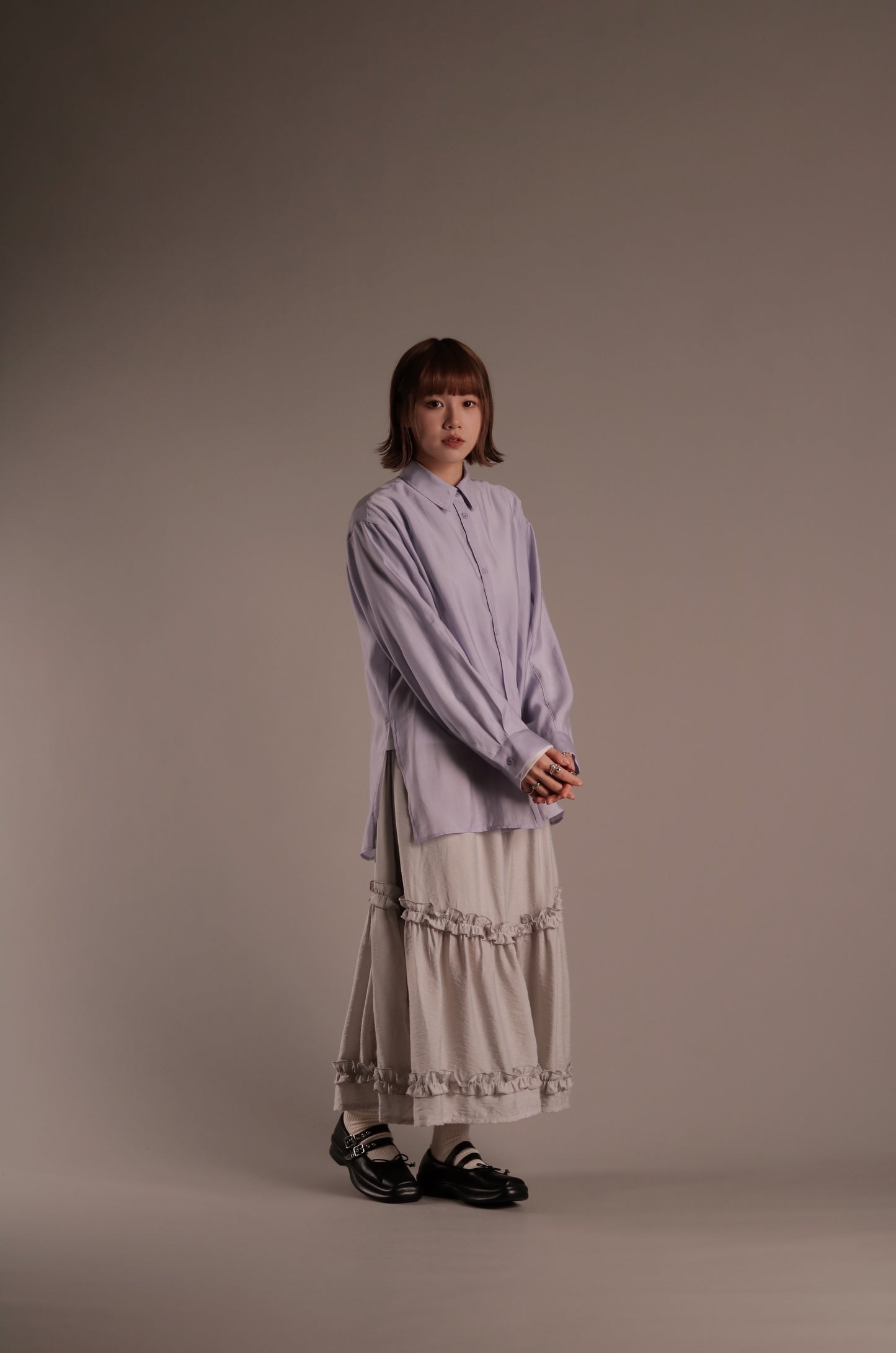 Doll See Through Shirt (Purple)