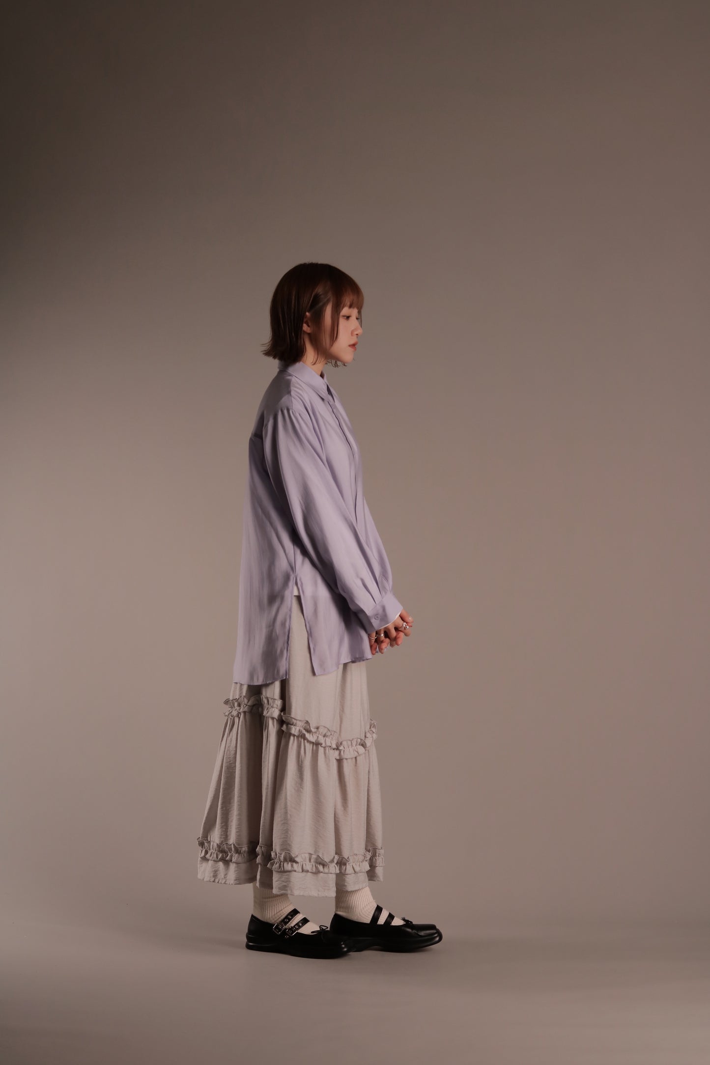 Doll See Through Shirt (Purple)