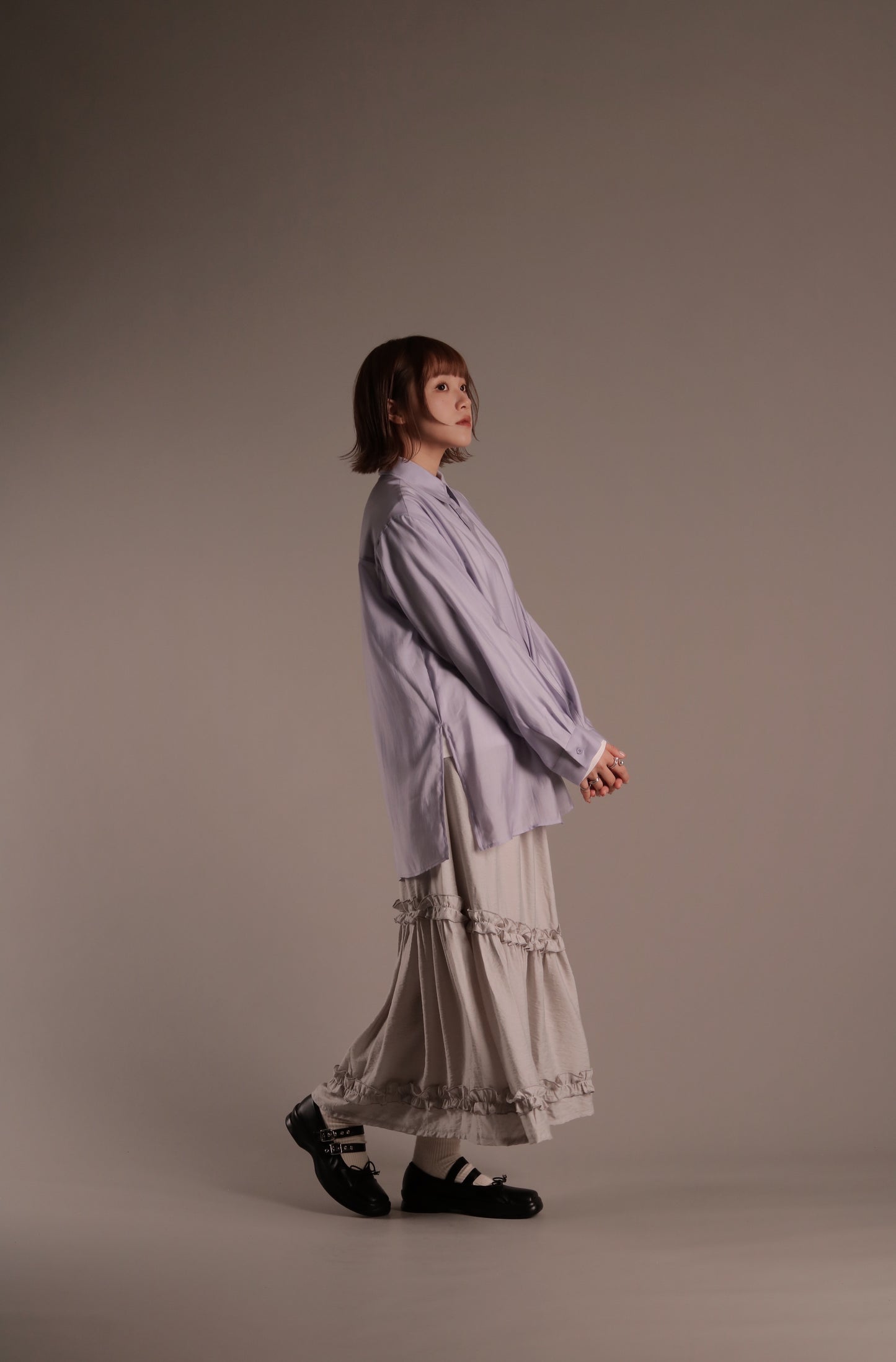 Doll See Through Shirt (Purple)