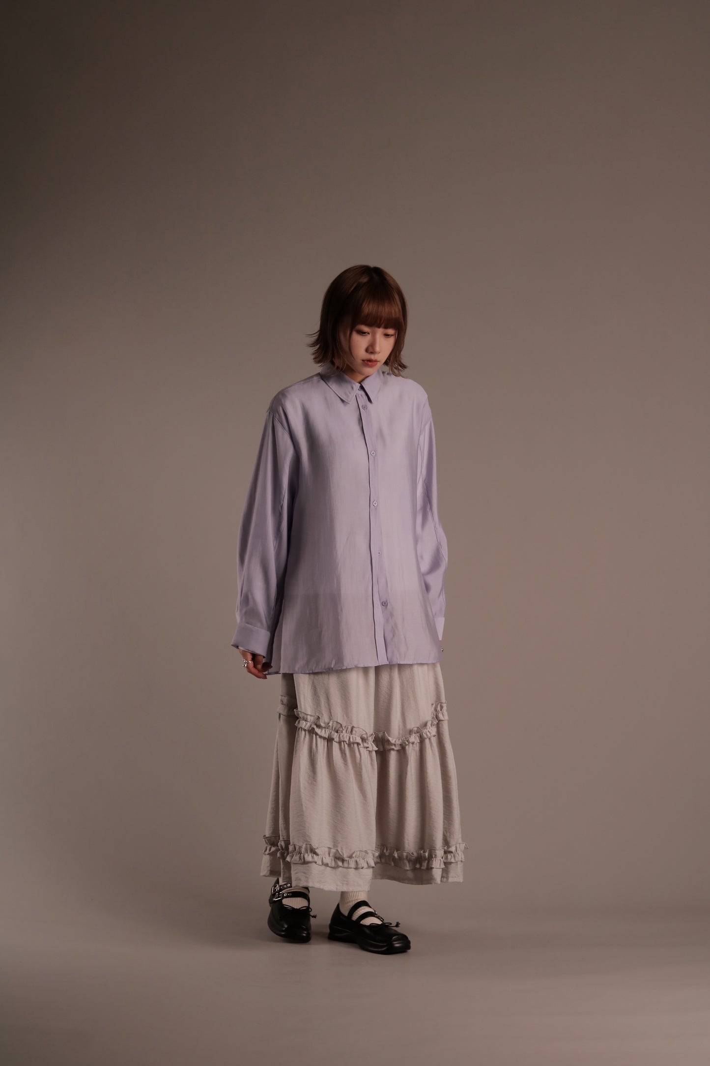 Doll See Through Shirt (Purple)