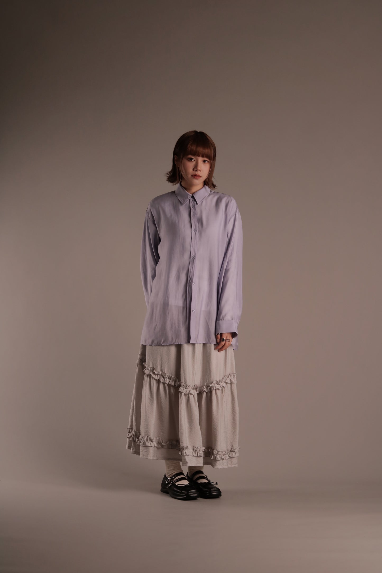 Doll See Through Shirt (Purple)