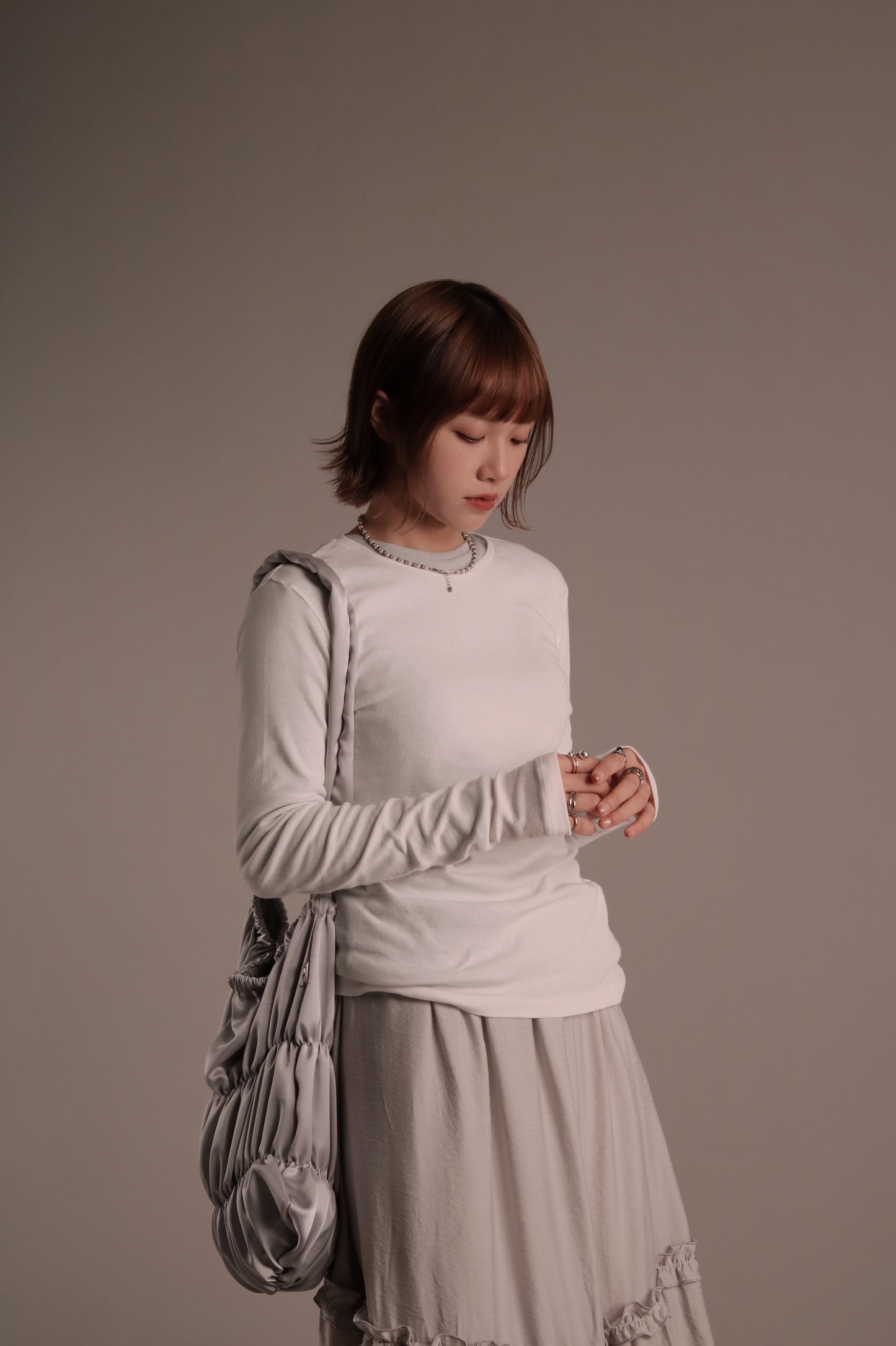 Spring Color Daily Top (White)