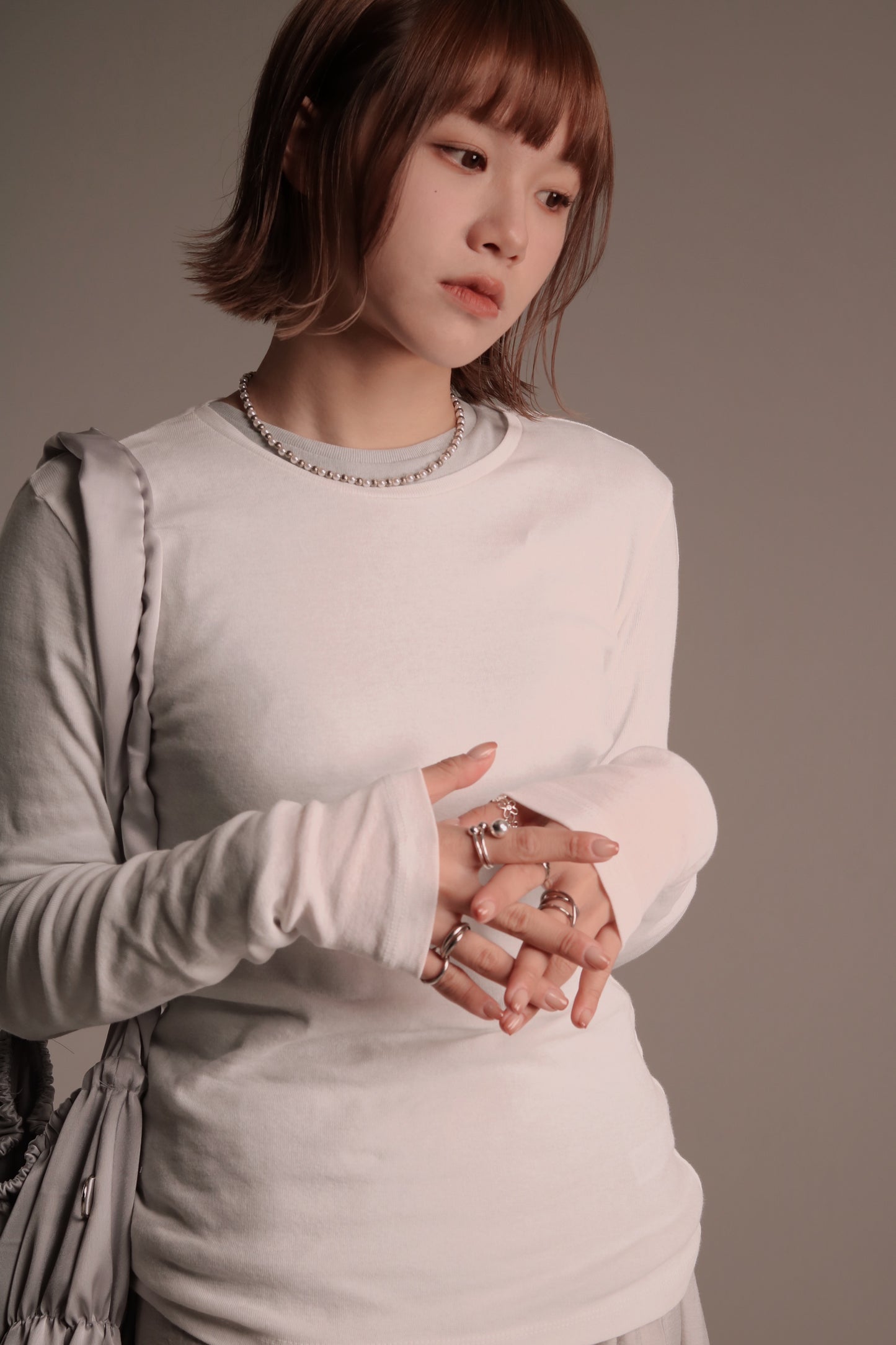 Spring Color Daily Top (White)