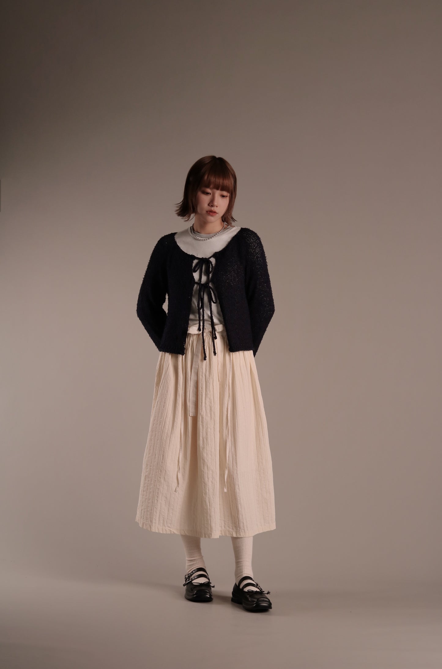 Spring Color Daily Top (White)