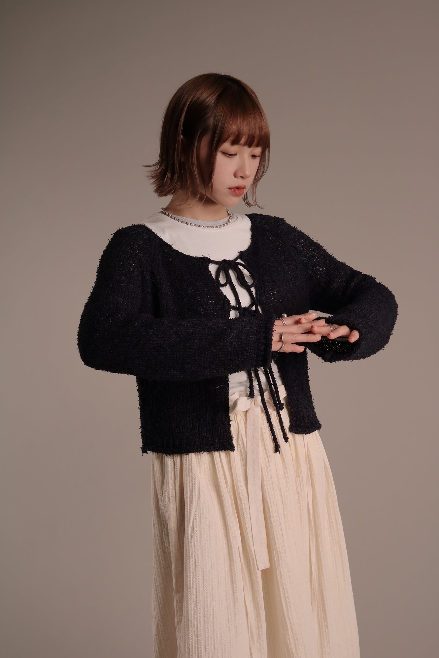 Spring Color Daily Top (White)