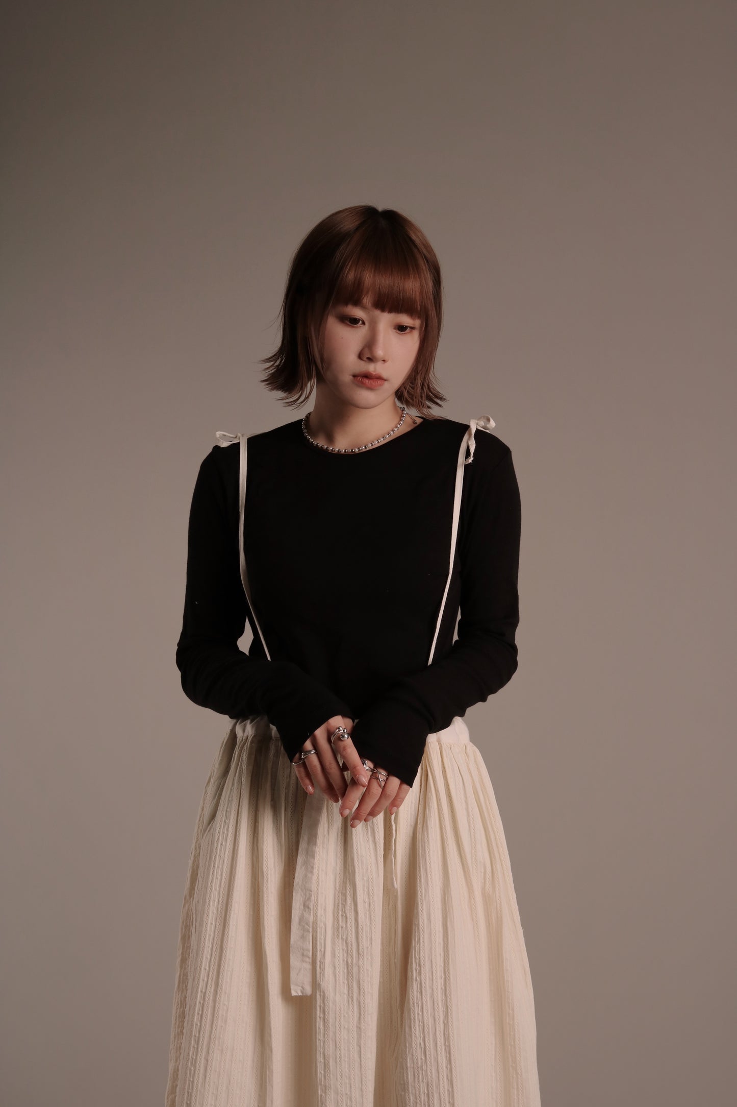 Spring Color Daily Top (Black)