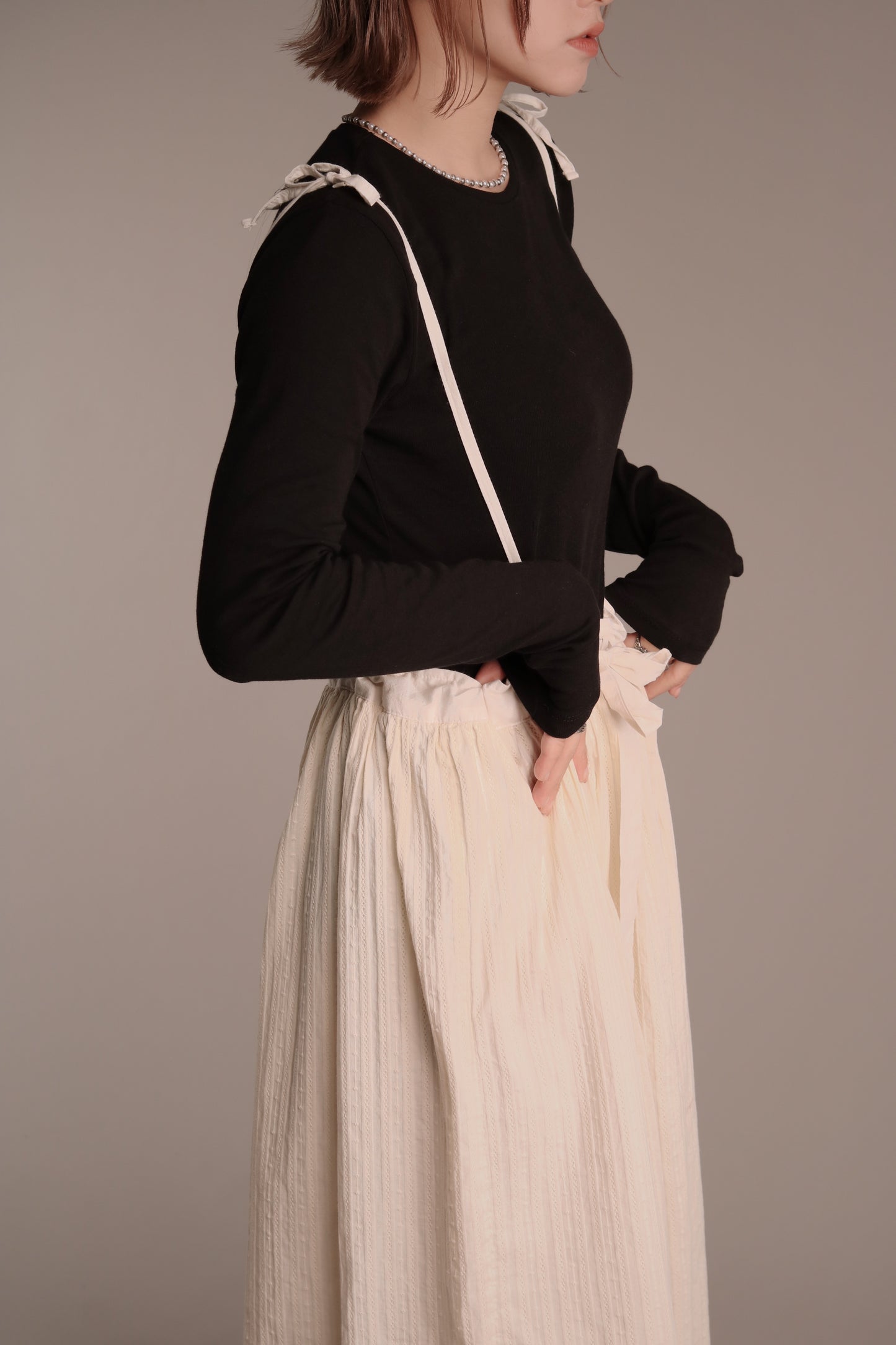 Spring Color Daily Top (Black)