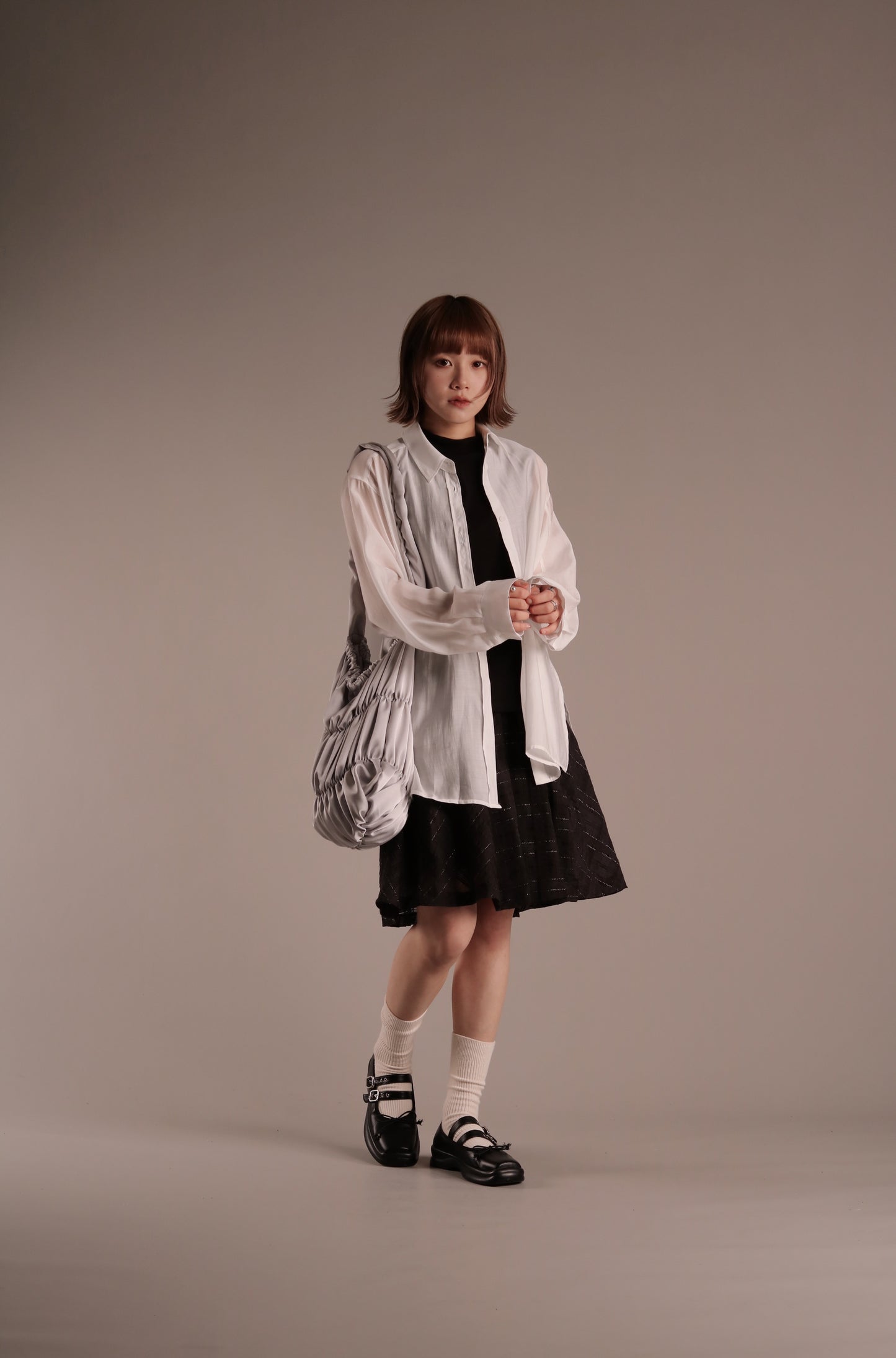 Doll See Through Shirt (White)