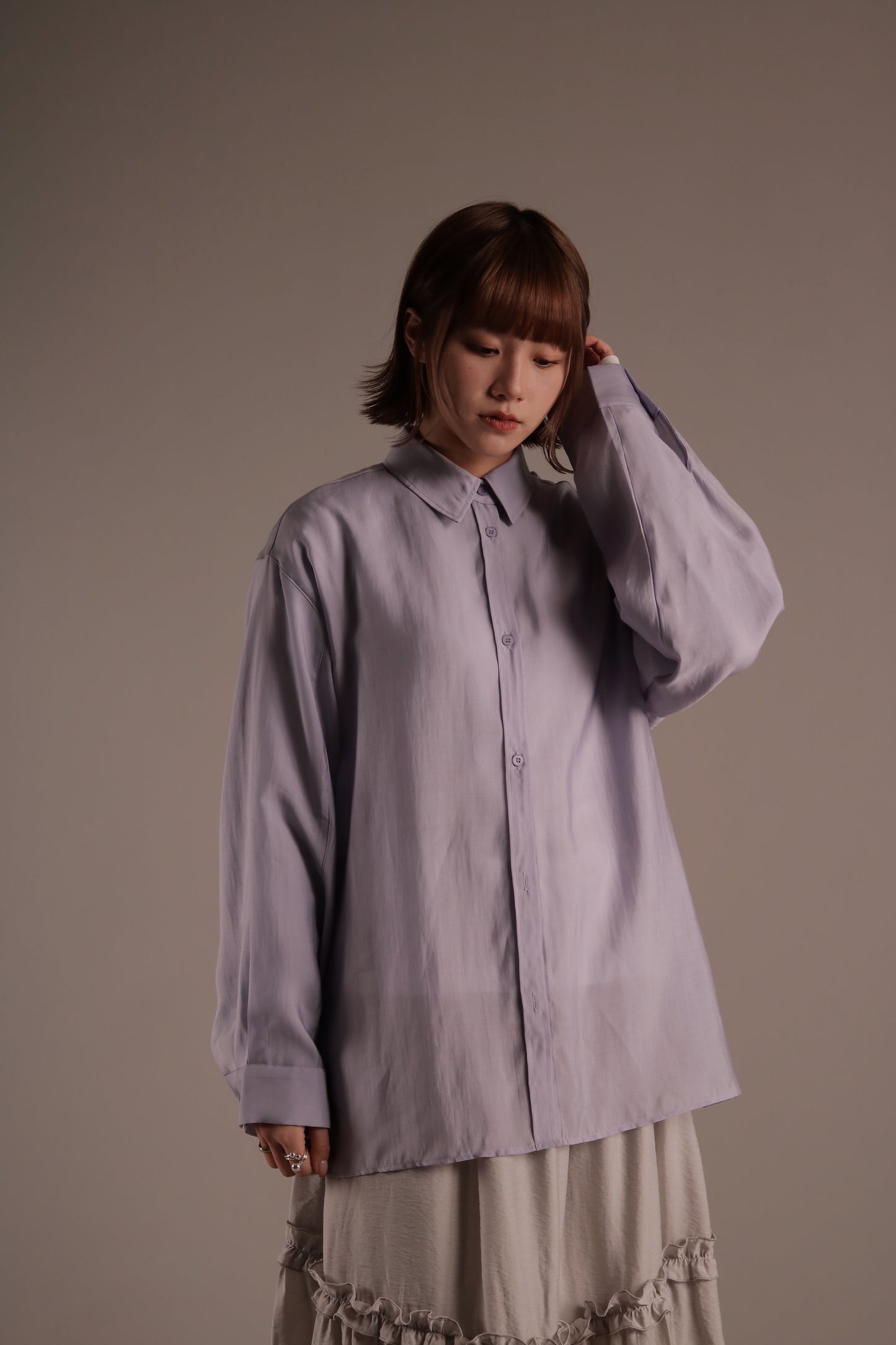 Doll See Through Shirt (Purple)