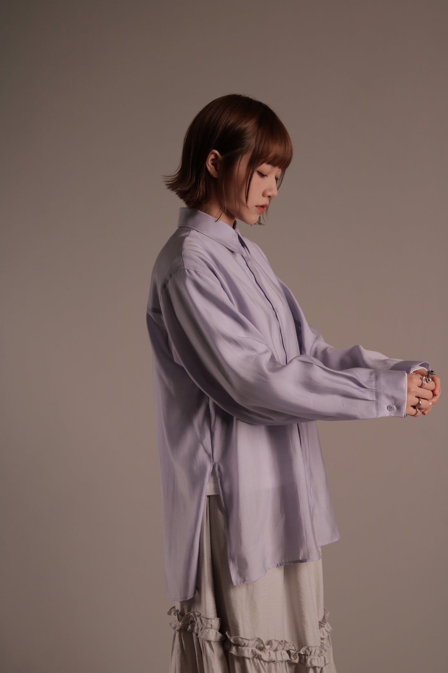 Doll See Through Shirt (Purple)