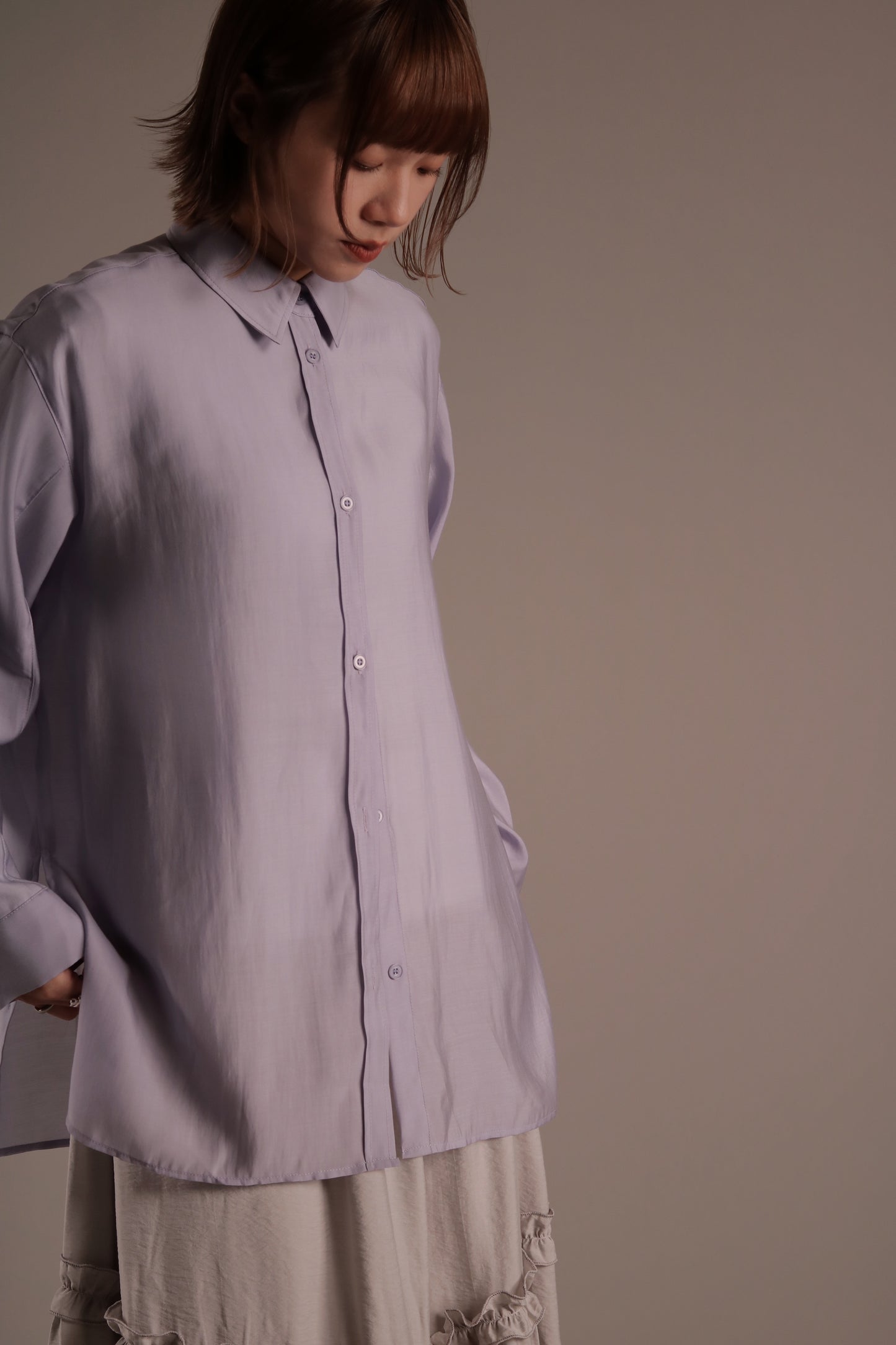 Doll See Through Shirt (Purple)