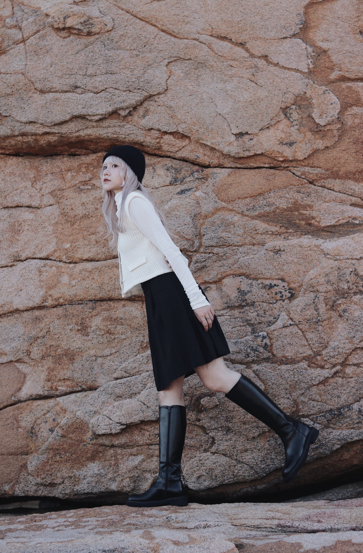 Daily Wool Top (White)