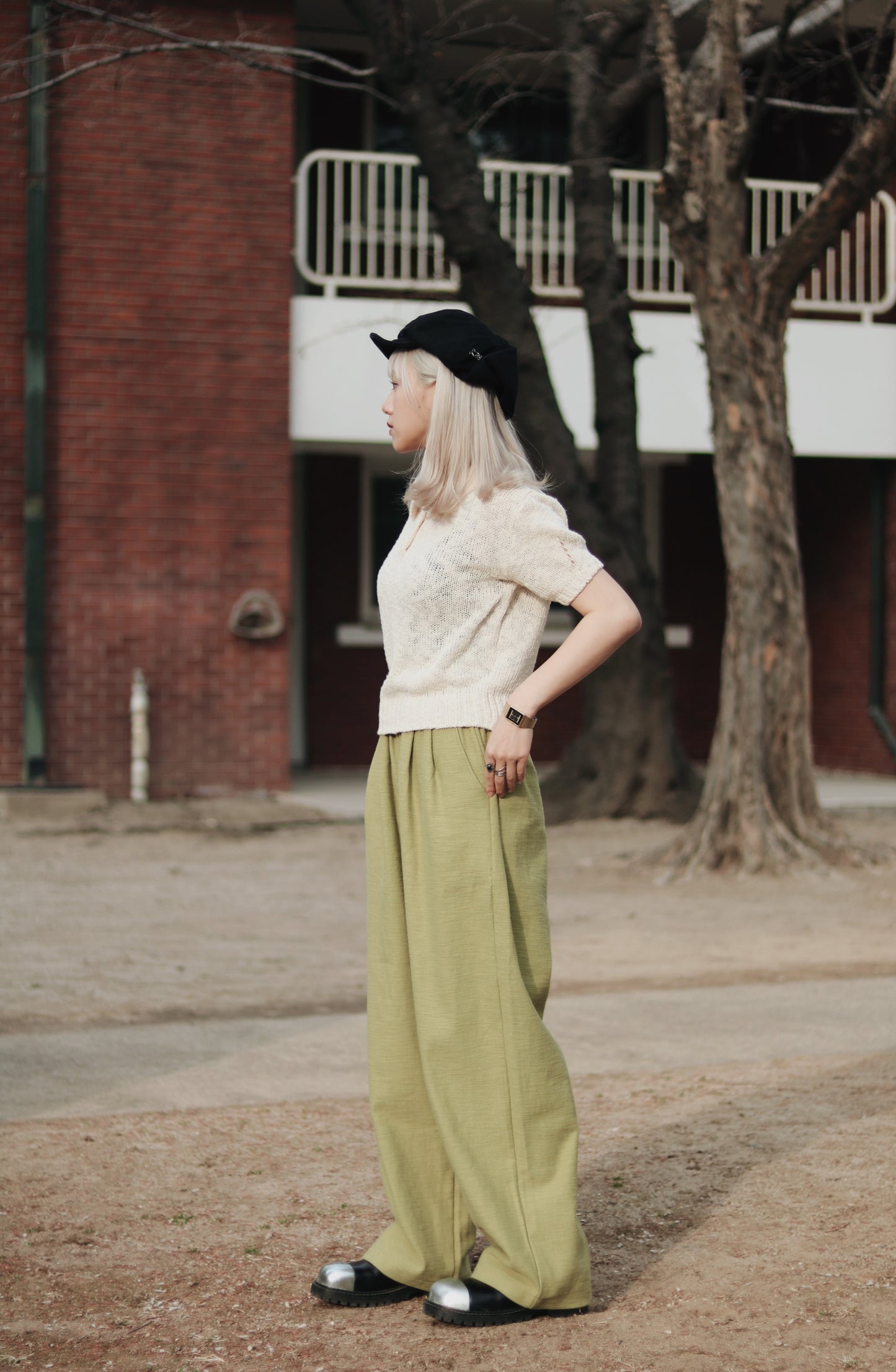 Daily Colour Pants (Green)