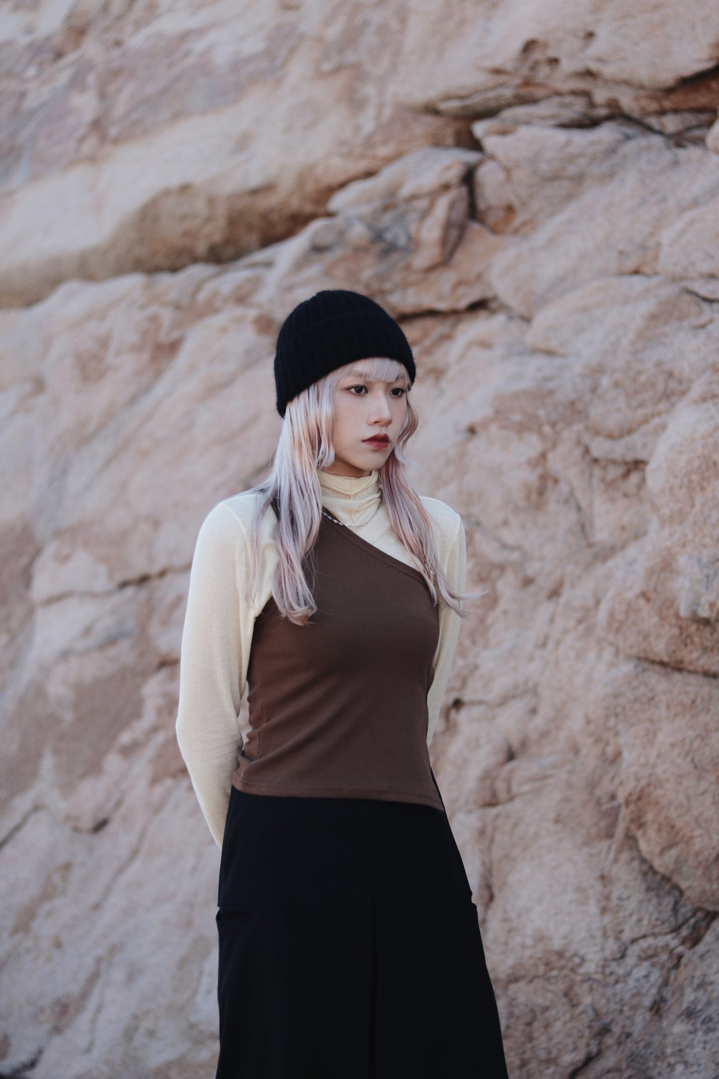 Daily Wool Top (Yellow)