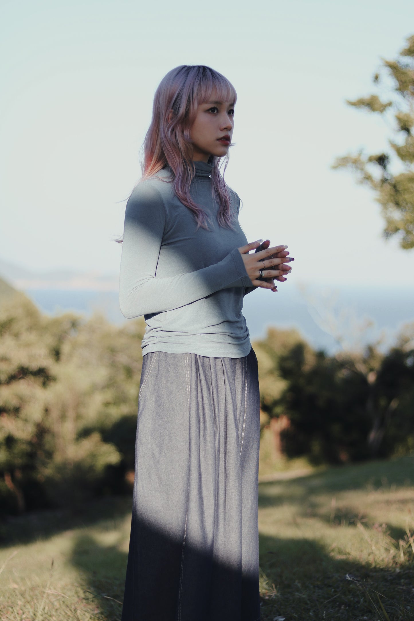 Winter Basic Tee (Blue)