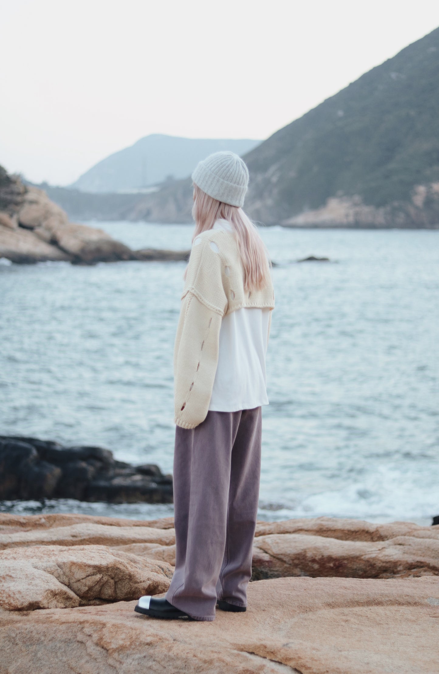 straight Jeans (Purple)