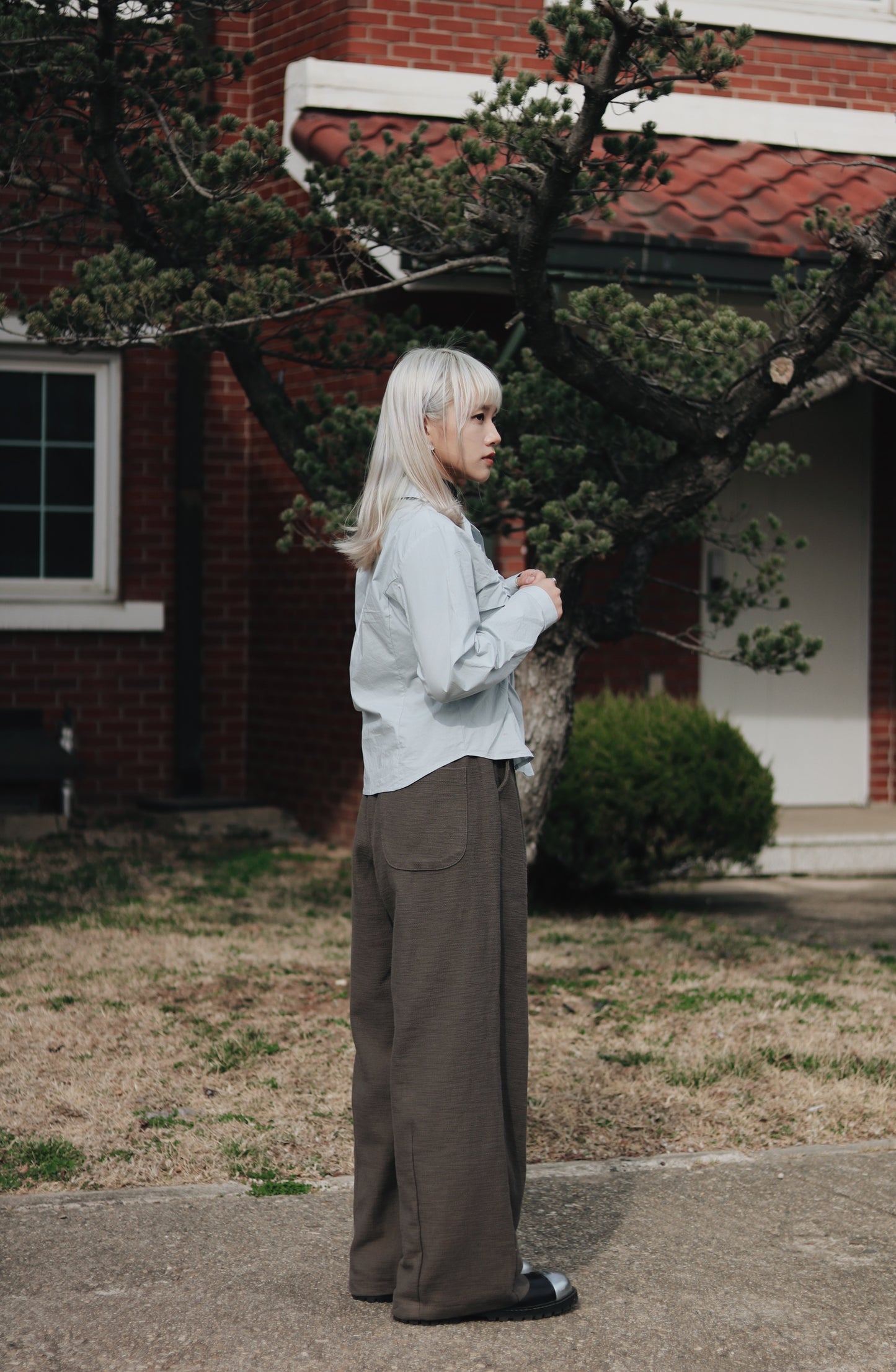 Daily Colour Pants (Brown)