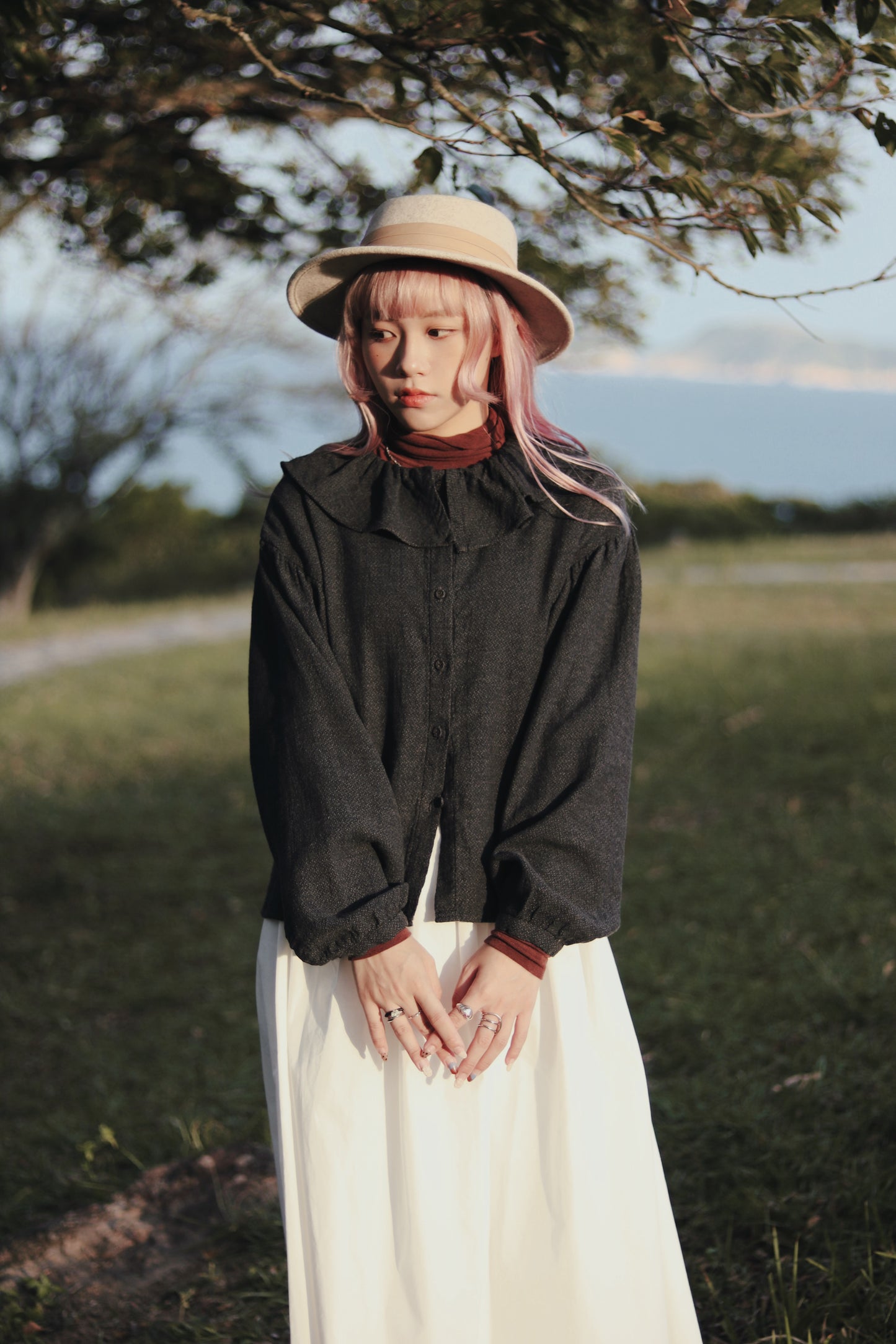 Winter Basic Tee (Brown)