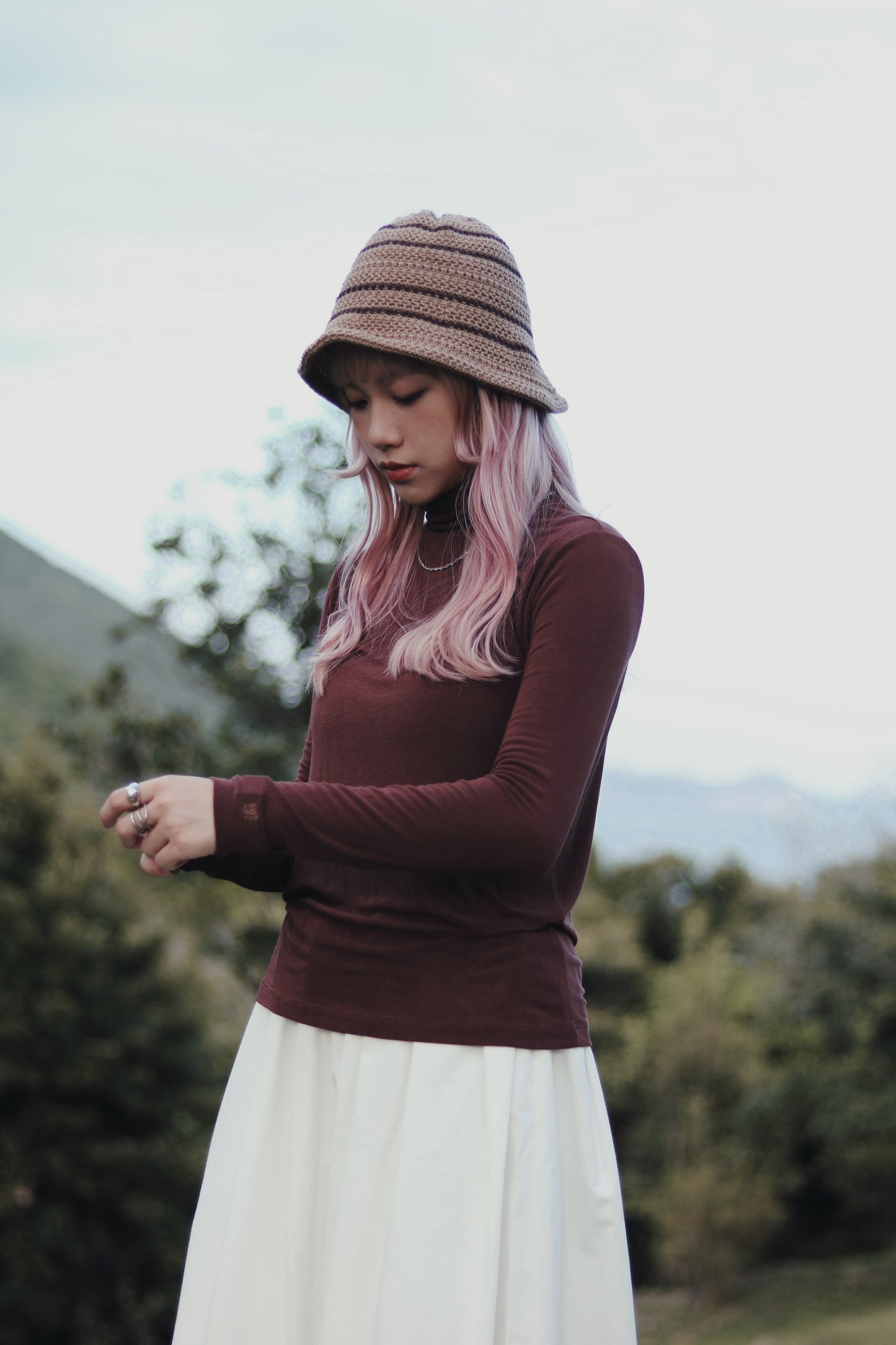 Winter Basic Tee (Brown)