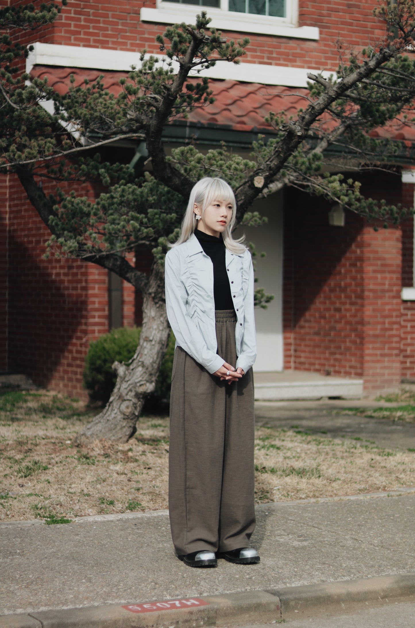 Daily Colour Pants (Brown)