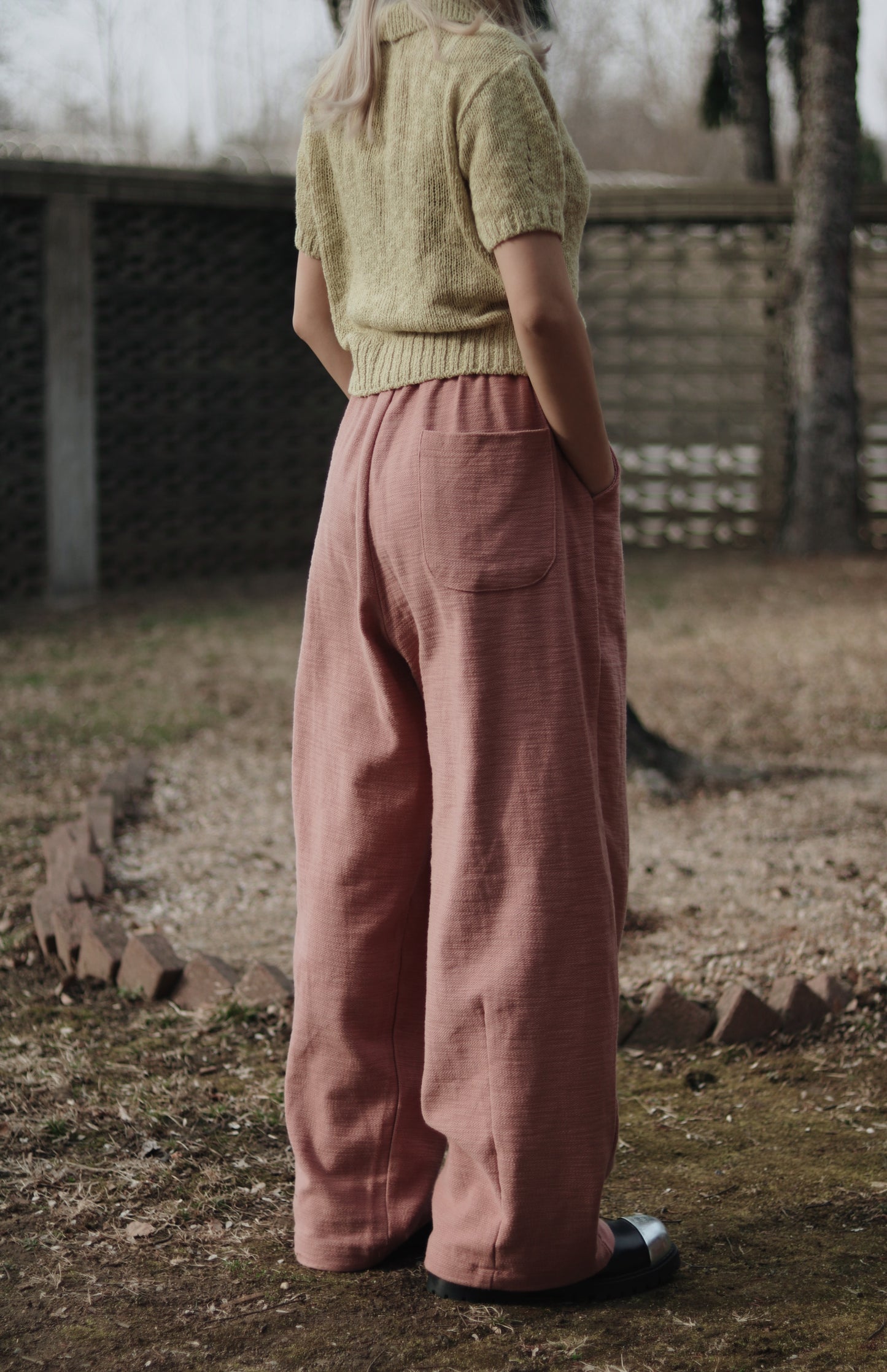 Daily Colour Pants (Pink)