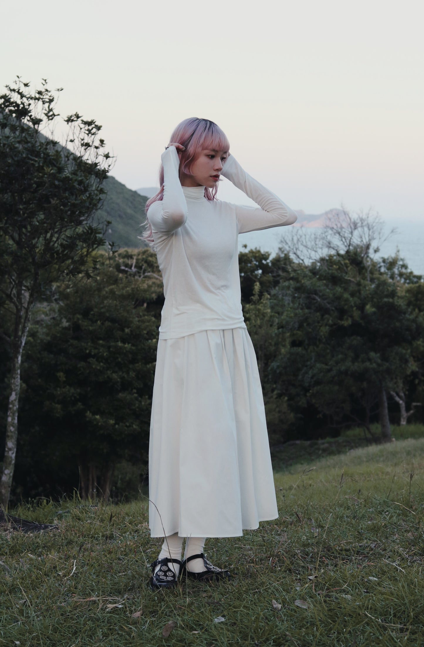 Winter Basic Tee (White)