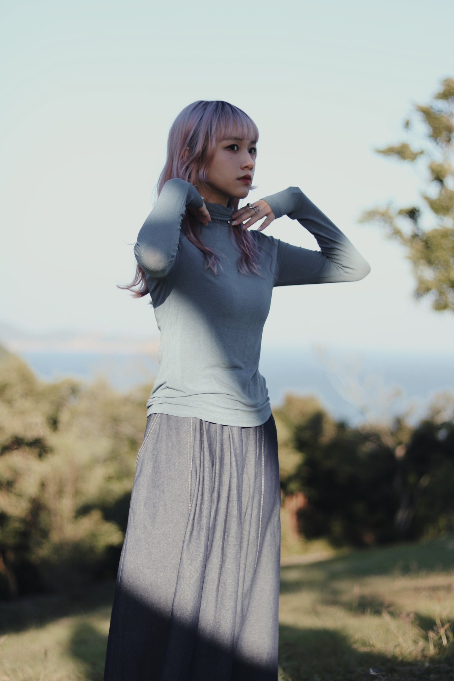 Winter Basic Tee (Blue)